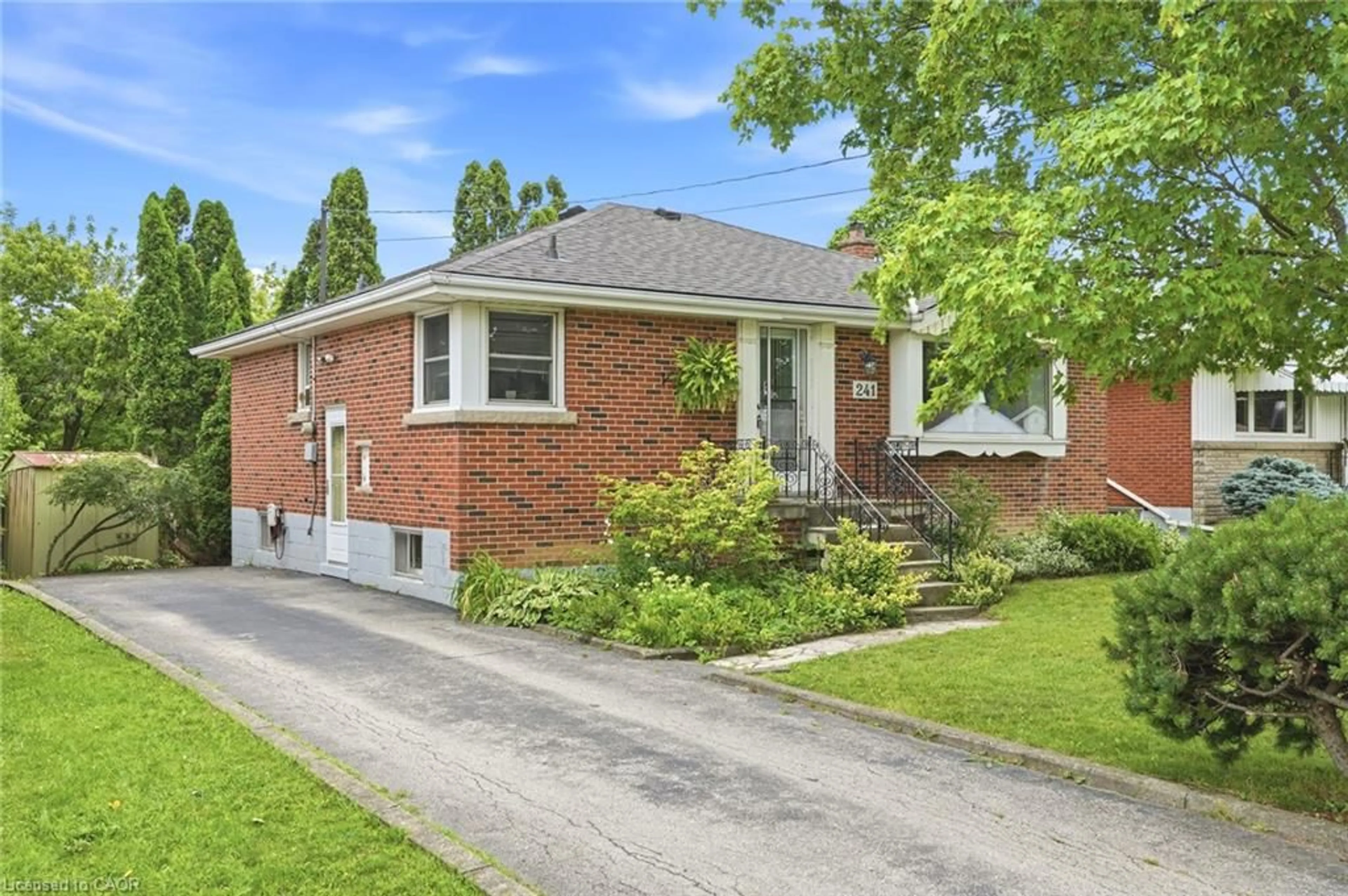 Home with brick exterior material, street for 241 East 44th St, Hamilton Ontario L8T 3H7