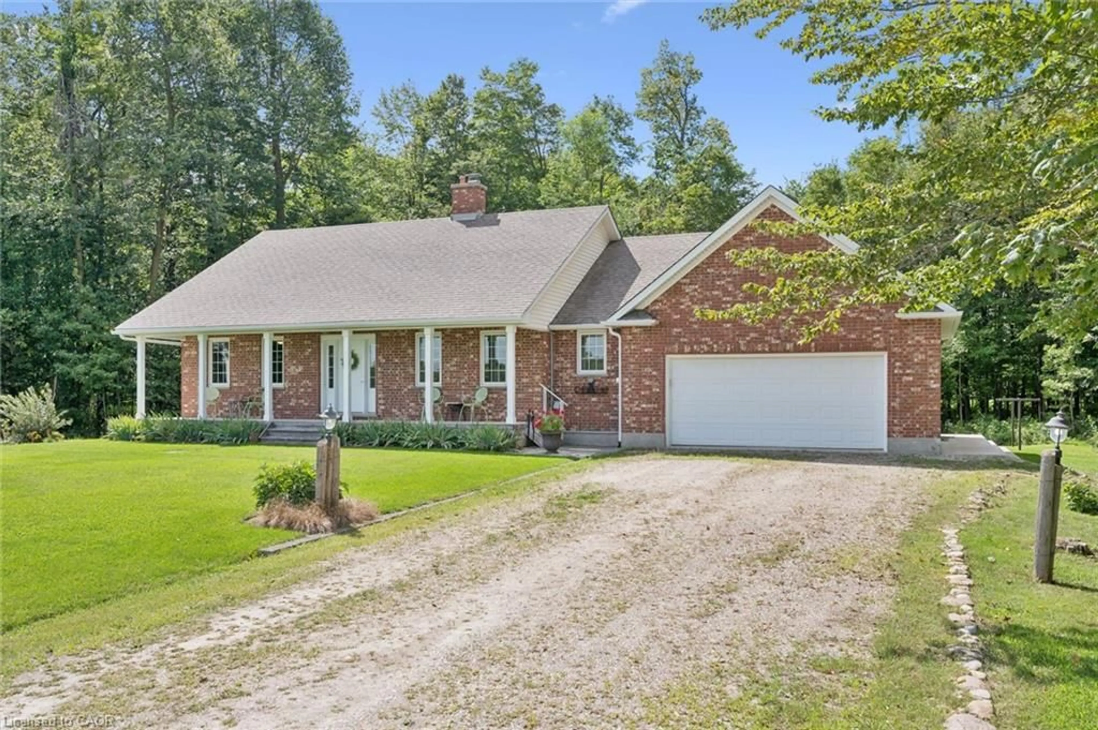 Home with brick exterior material, street for 6776 Yatton Sideroad Sideroad, Wallenstein Ontario N0B 2S0