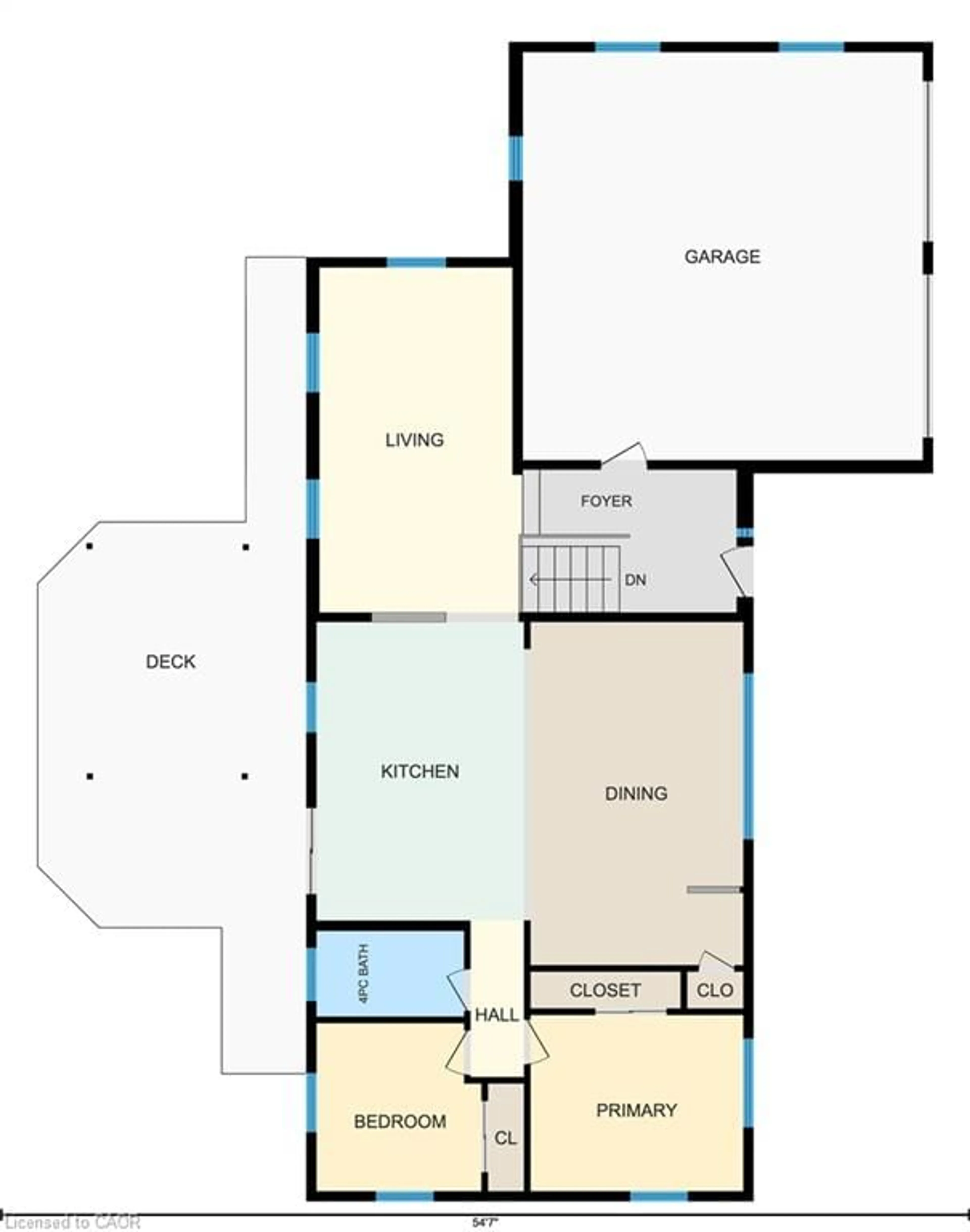 Floor plan for 40 United Church Rd, Vittoria Ontario N0E 1W0