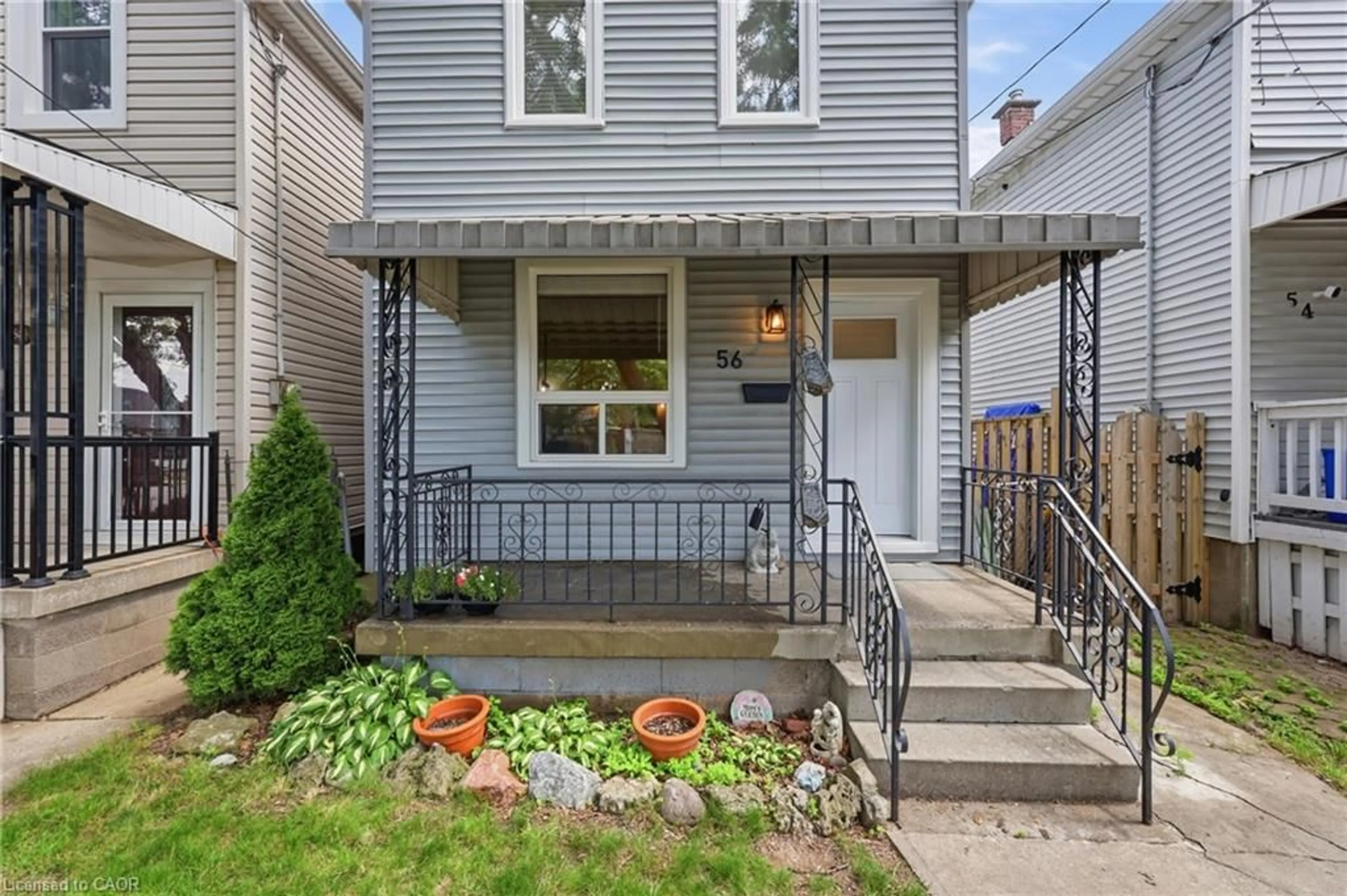 Home with brick exterior material, street for 56 Harmony Ave, Hamilton Ontario L8H 4X4