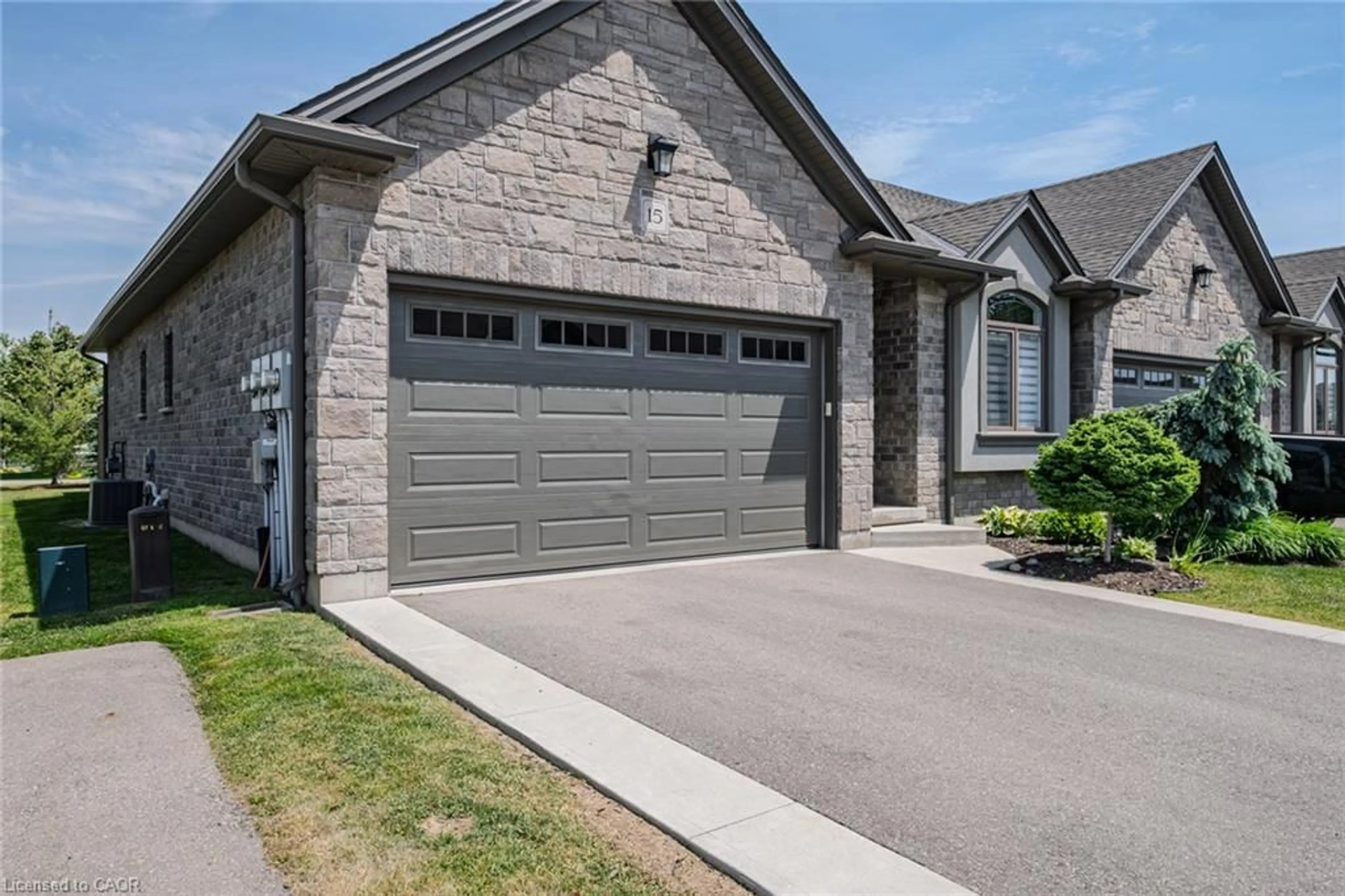 Home with brick exterior material, street for 15 Winterberry Lane, Waterford Ontario N0E 1Y0