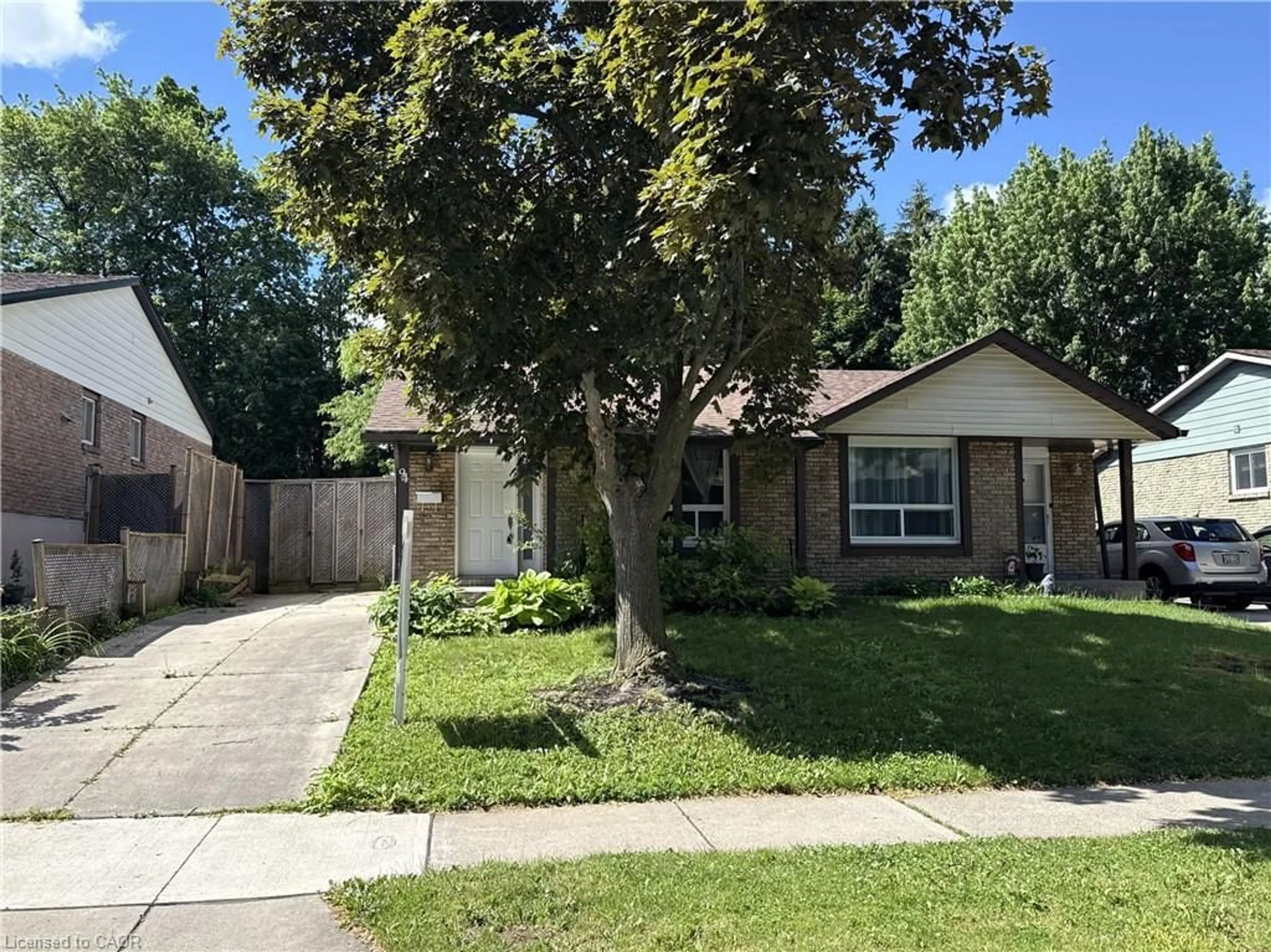 Home with brick exterior material, street for 94 Wendover Dr, Hamilton Ontario L9C 5X5