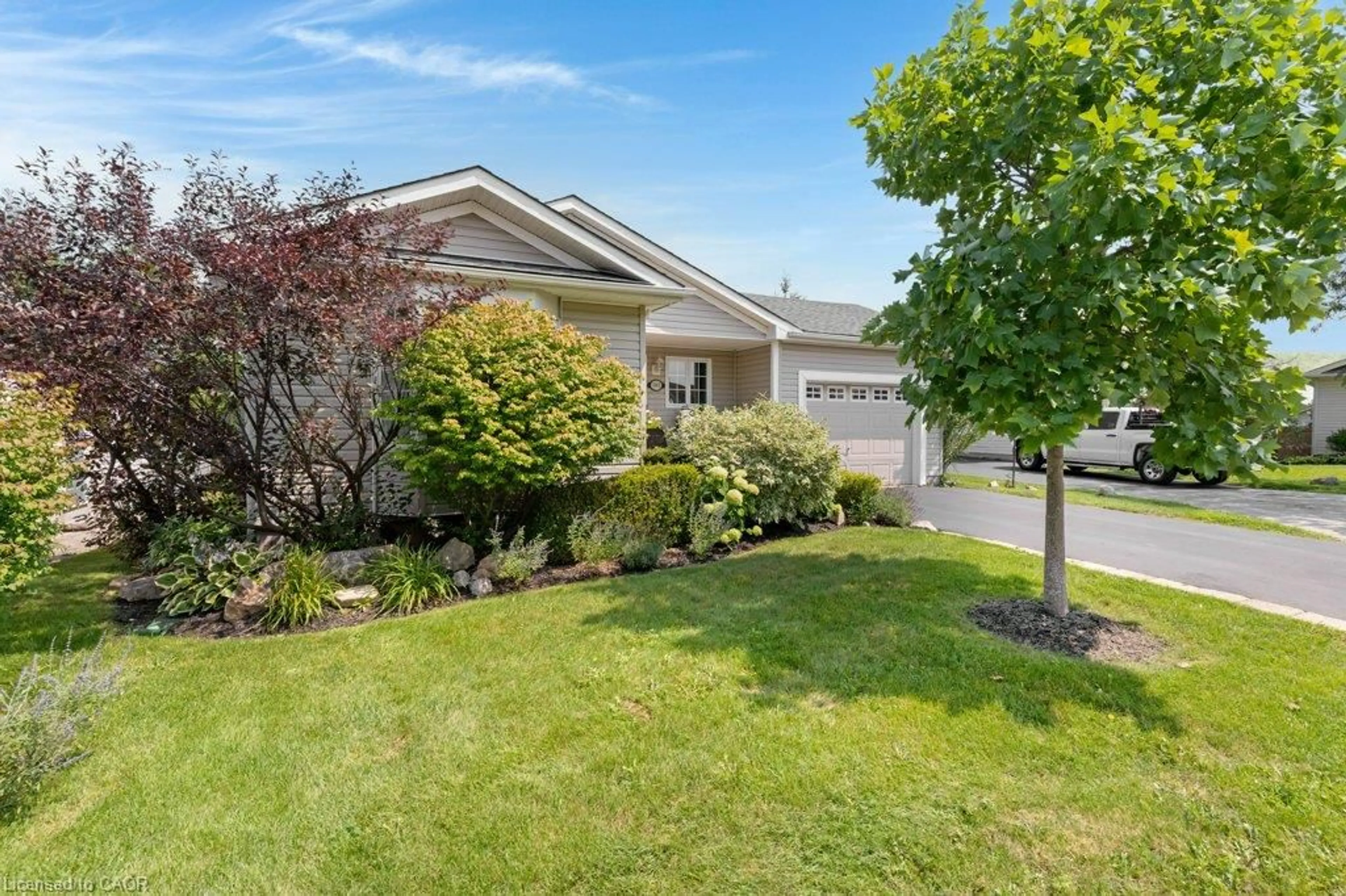 A pic from outside/outdoor area/front of a property/back of a property/a pic from drone, street for 103 Dunadry Lane, Freelton Ontario L0R 1K0