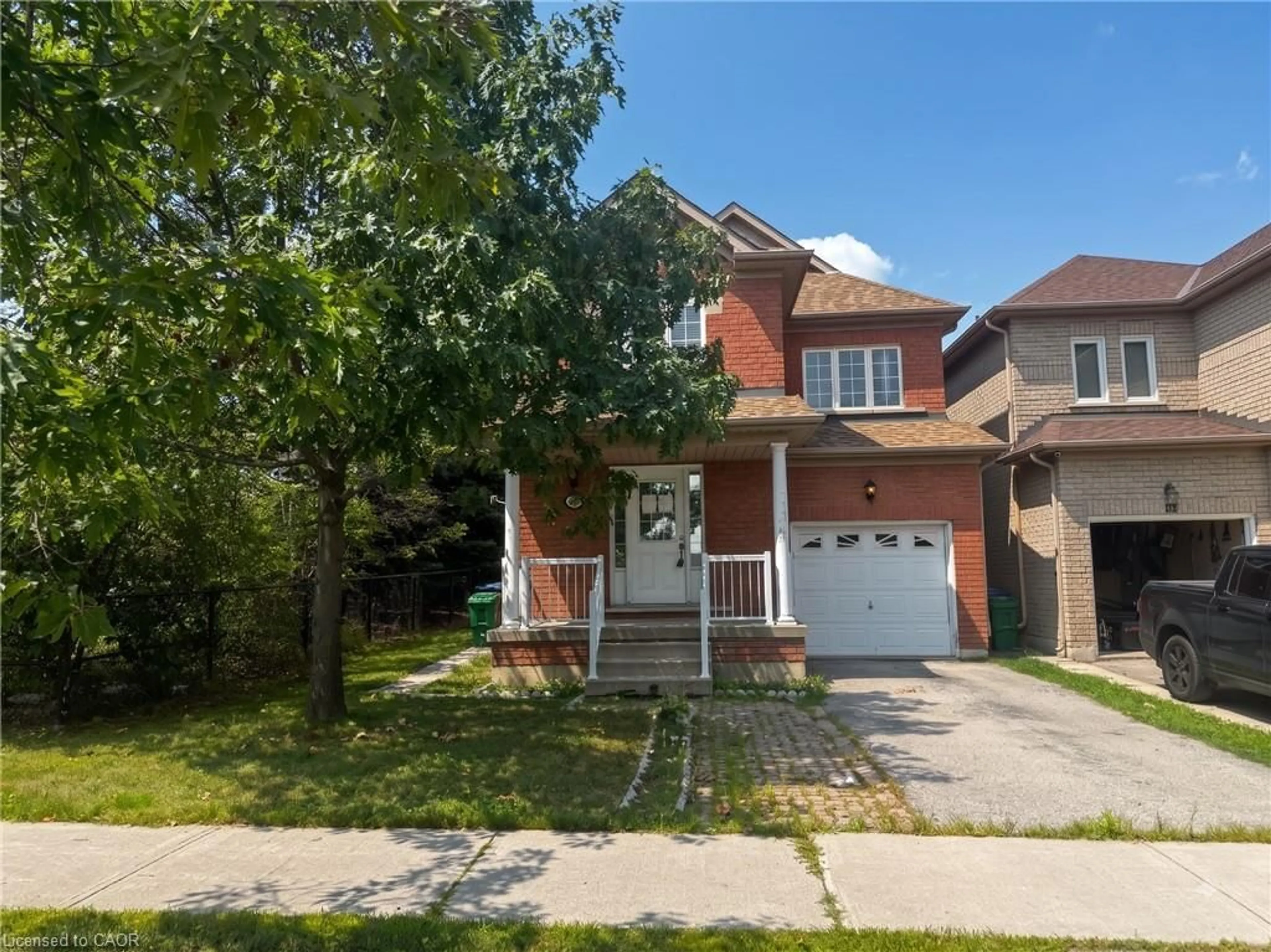 Home with brick exterior material, street for 56 Peachleaf Cres, Brampton Ontario L7A 2B4