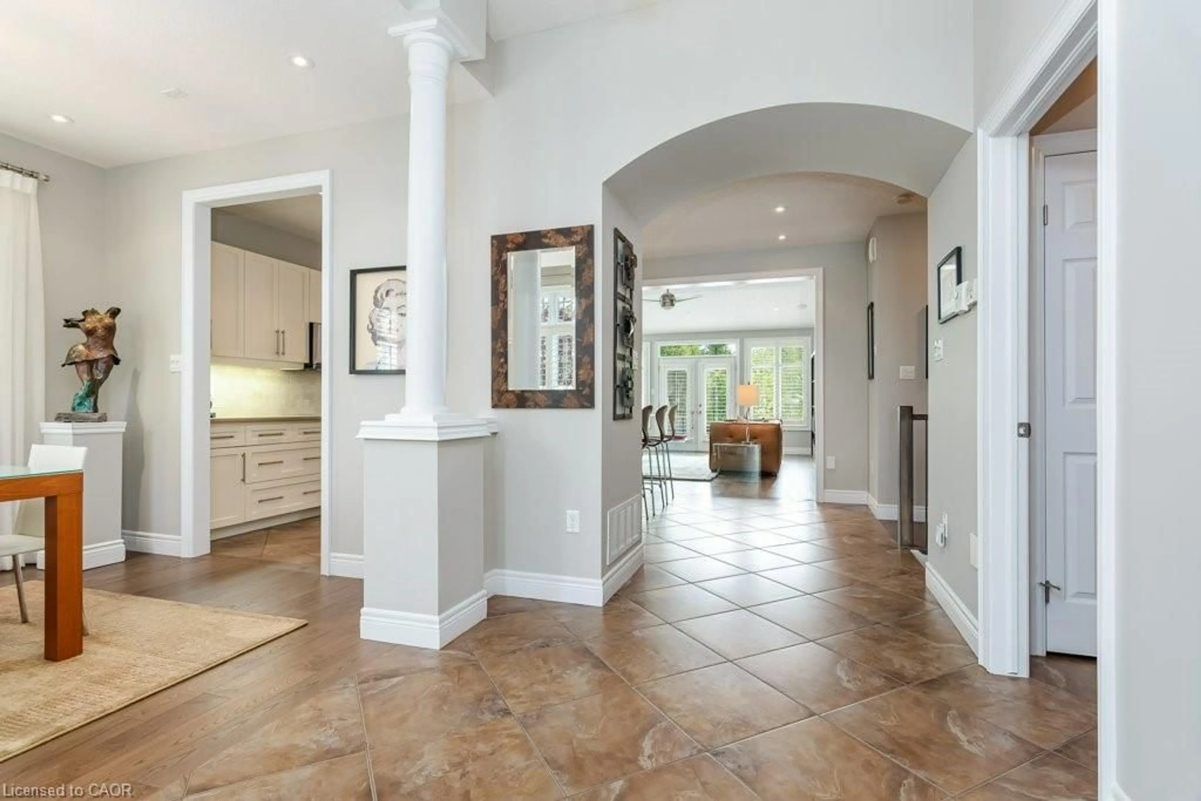 Indoor entryway for 125 Woolner Trail, Kitchener Ontario N2A 4N3