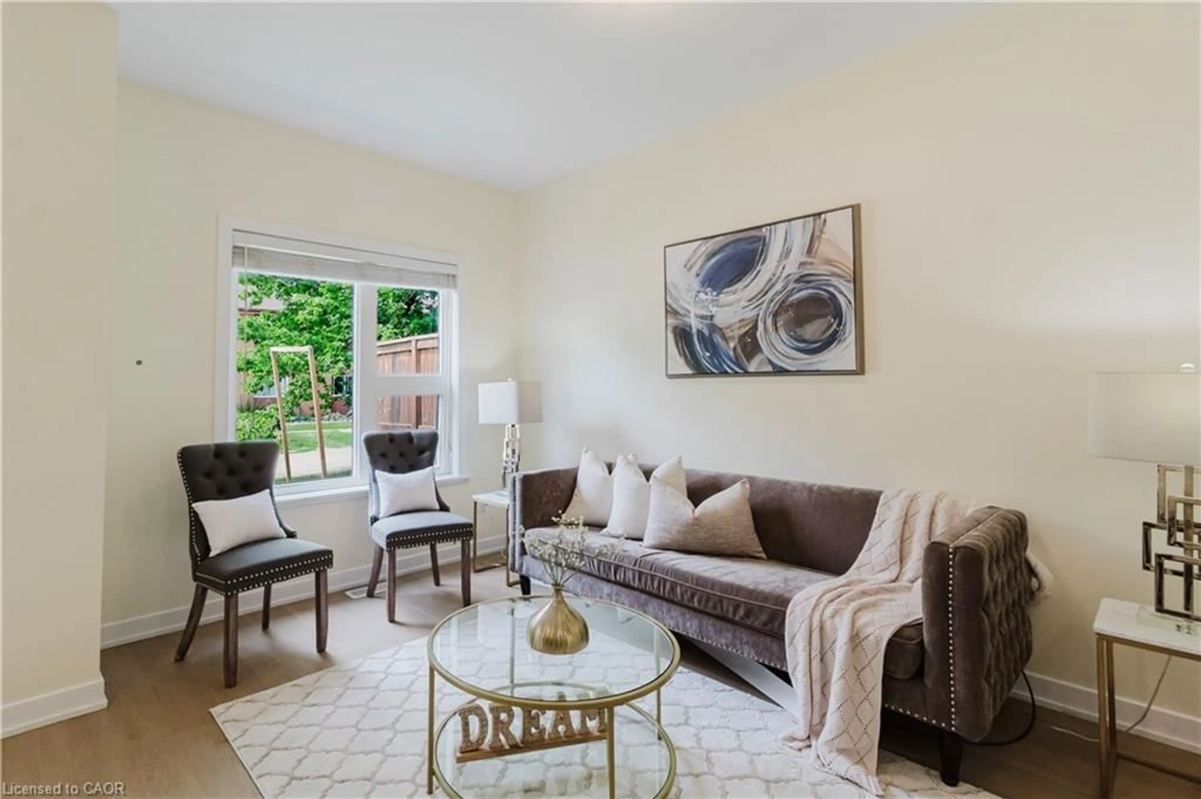 Living room with furniture, unknown for 110 Fergus Ave #17, Kitchener Ontario N2A 2H2