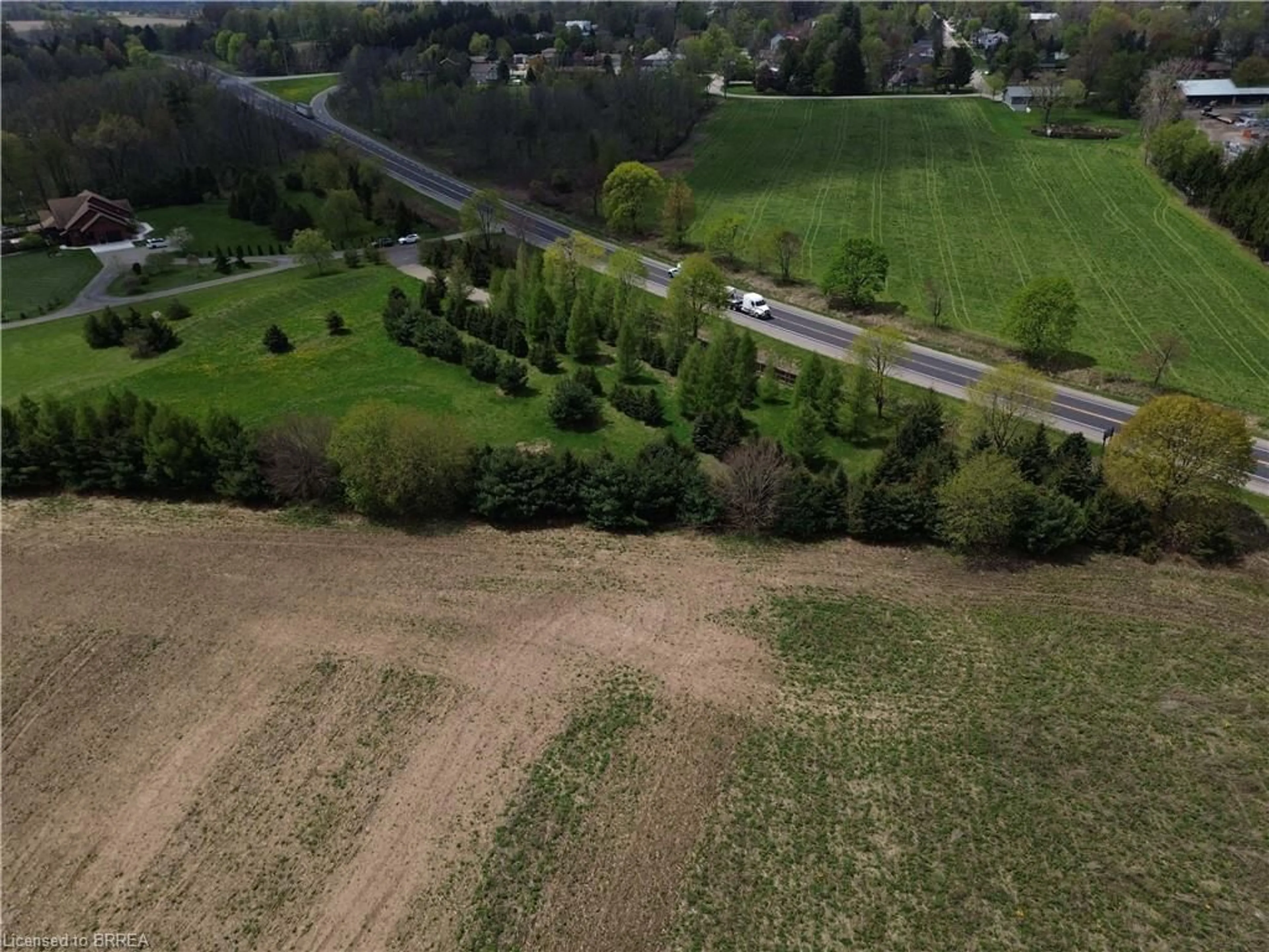 A pic from outside/outdoor area/front of a property/back of a property/a pic from drone, unknown for 38A Highway 24, Scotland Ontario N0E 1R0