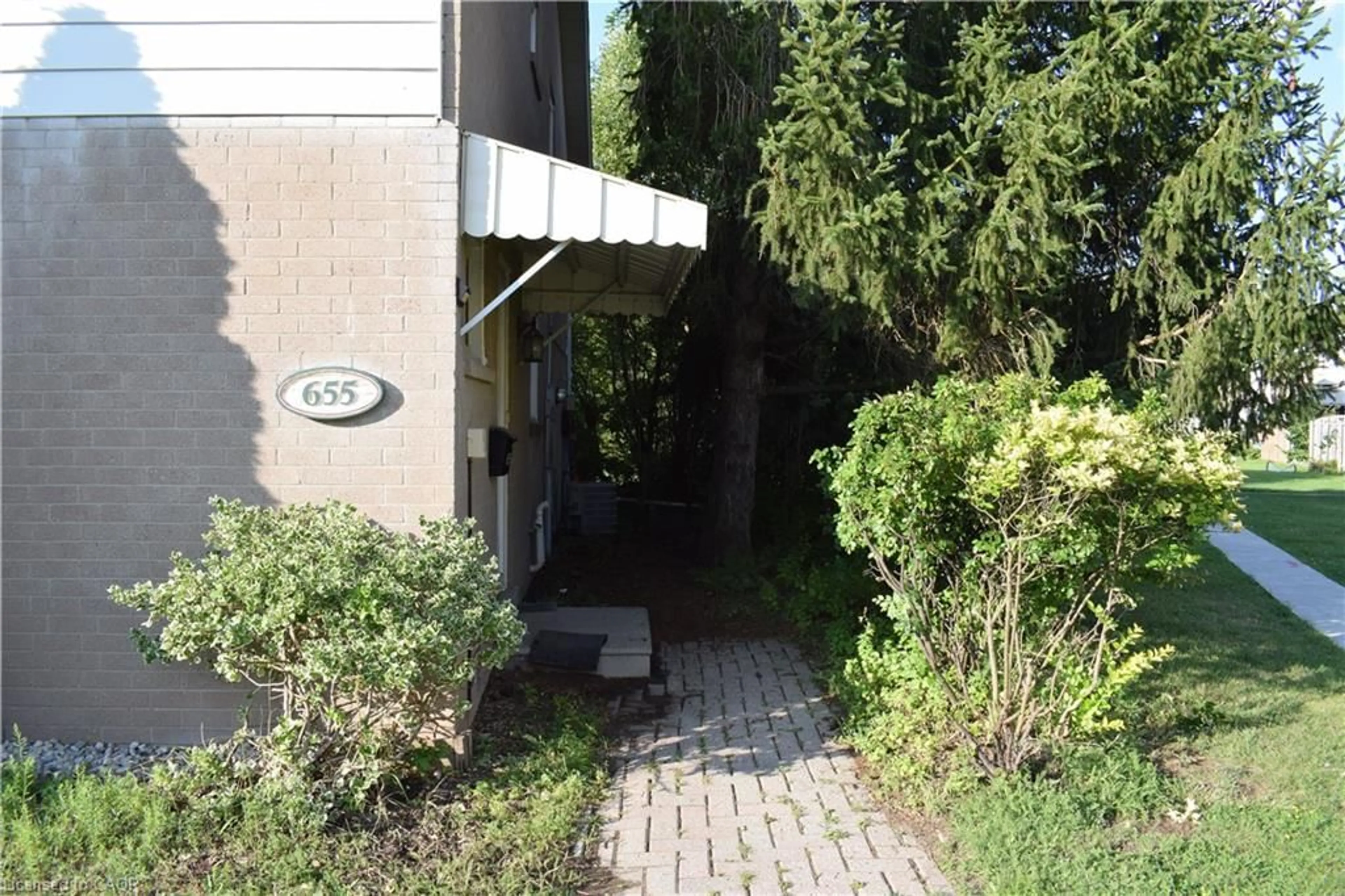 Patio, street for 655 Albert St #A, Waterloo Ontario N2L 3V5