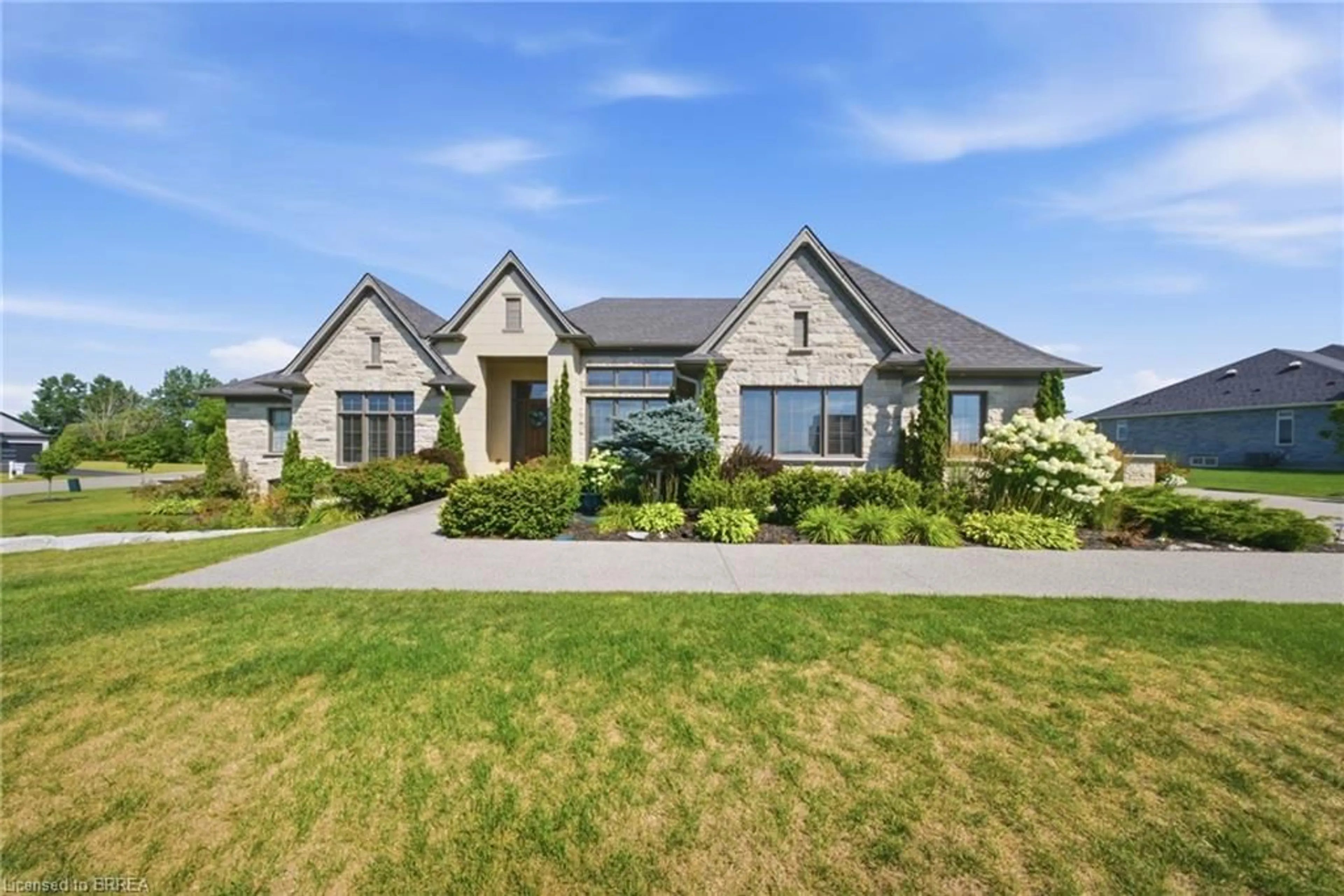 Home with brick exterior material, street for 18 Harper Blvd, Brantford Ontario N3T 0E1