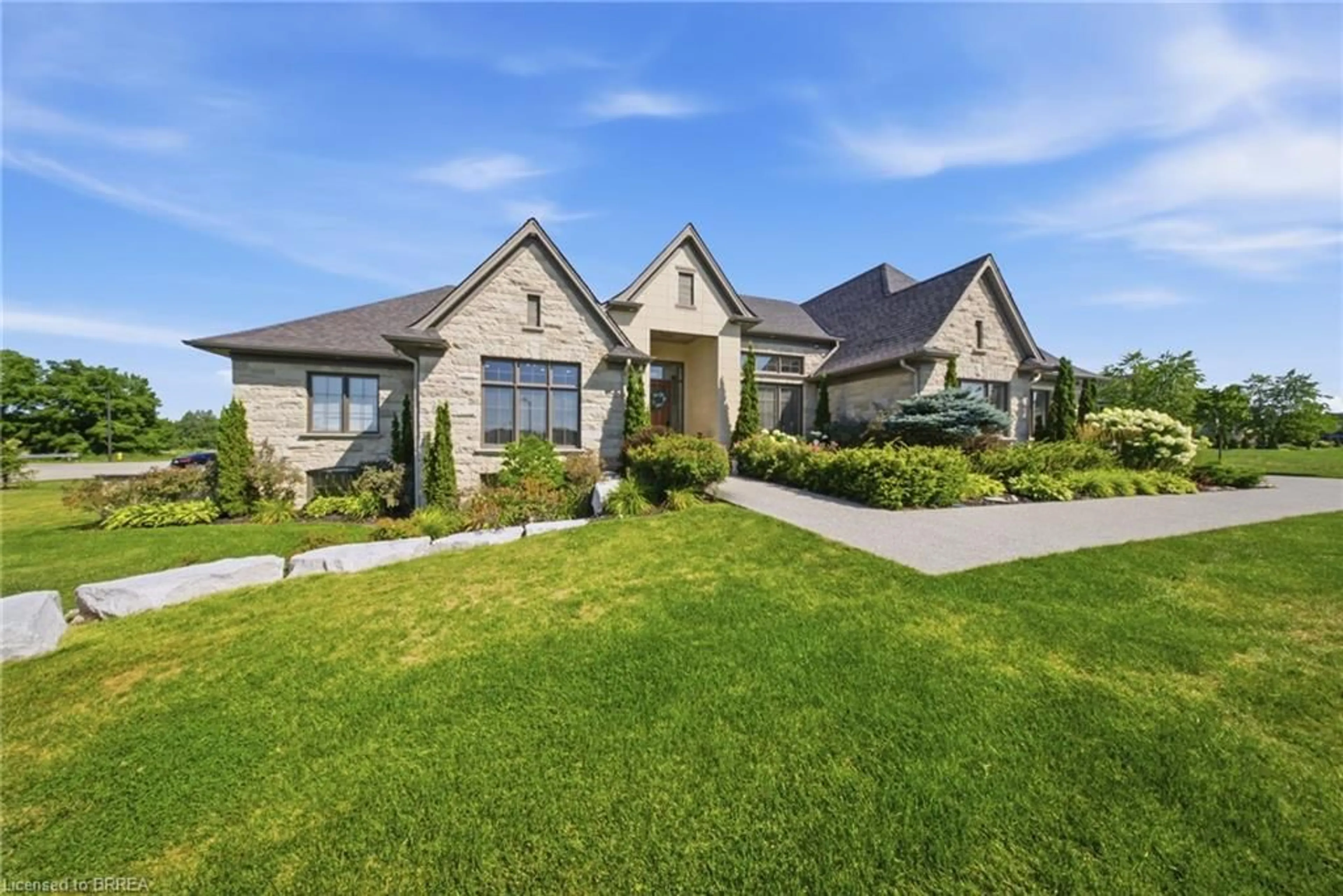 Home with brick exterior material, street for 18 Harper Blvd, Brantford Ontario N3T 0E1