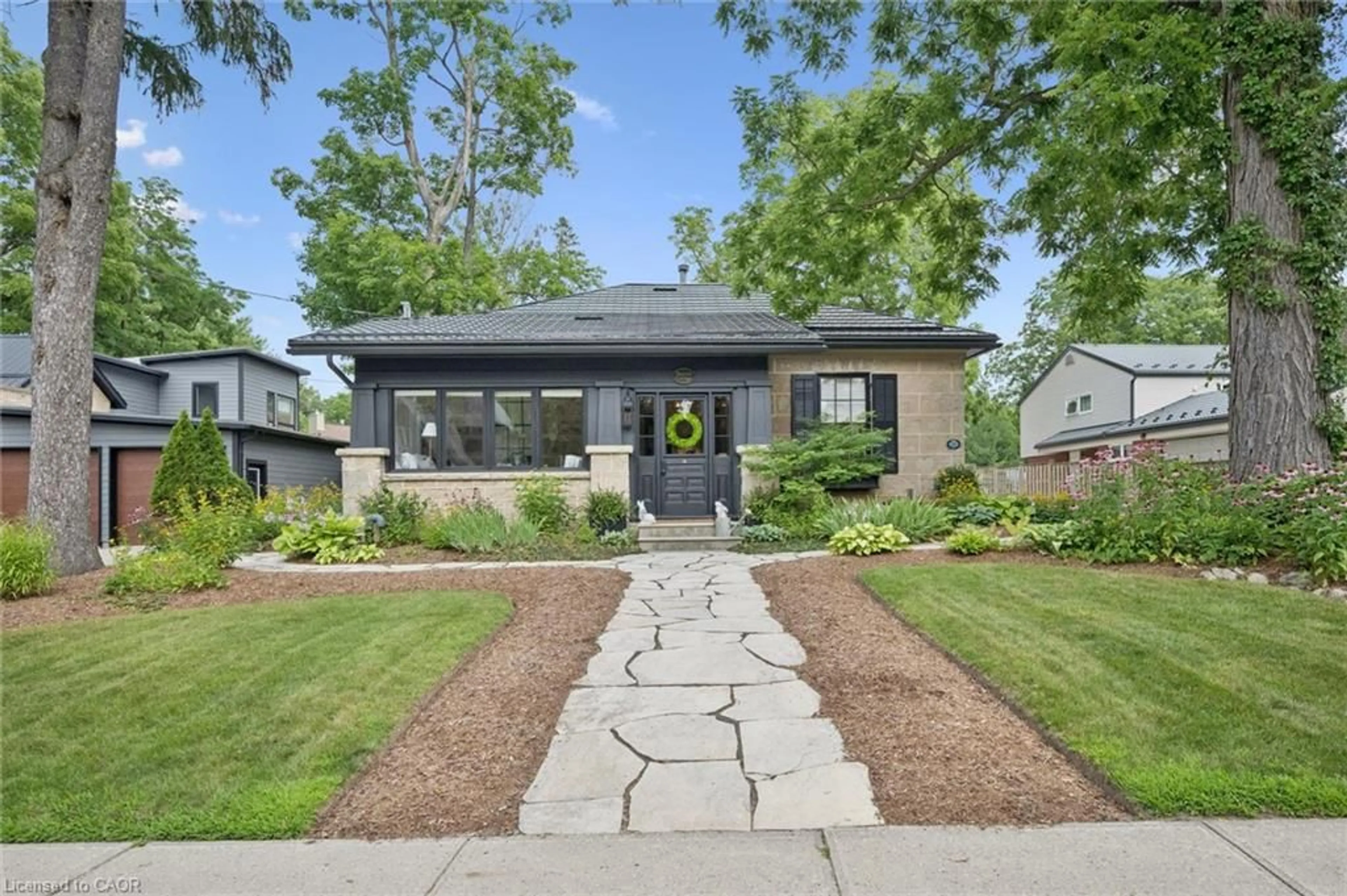 Home with brick exterior material, street for 275 Geddes St, Elora Ontario N0B 1S0
