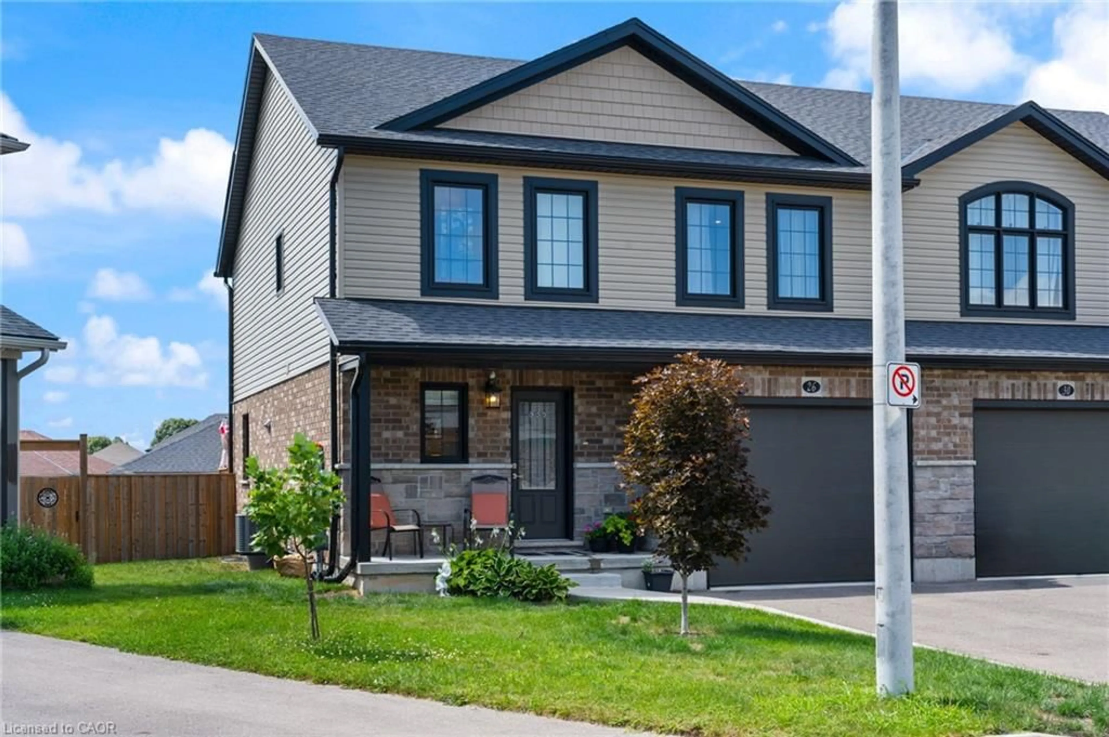 Home with brick exterior material, street for 26 Amber St, Waterford Ontario N0E 1Y0