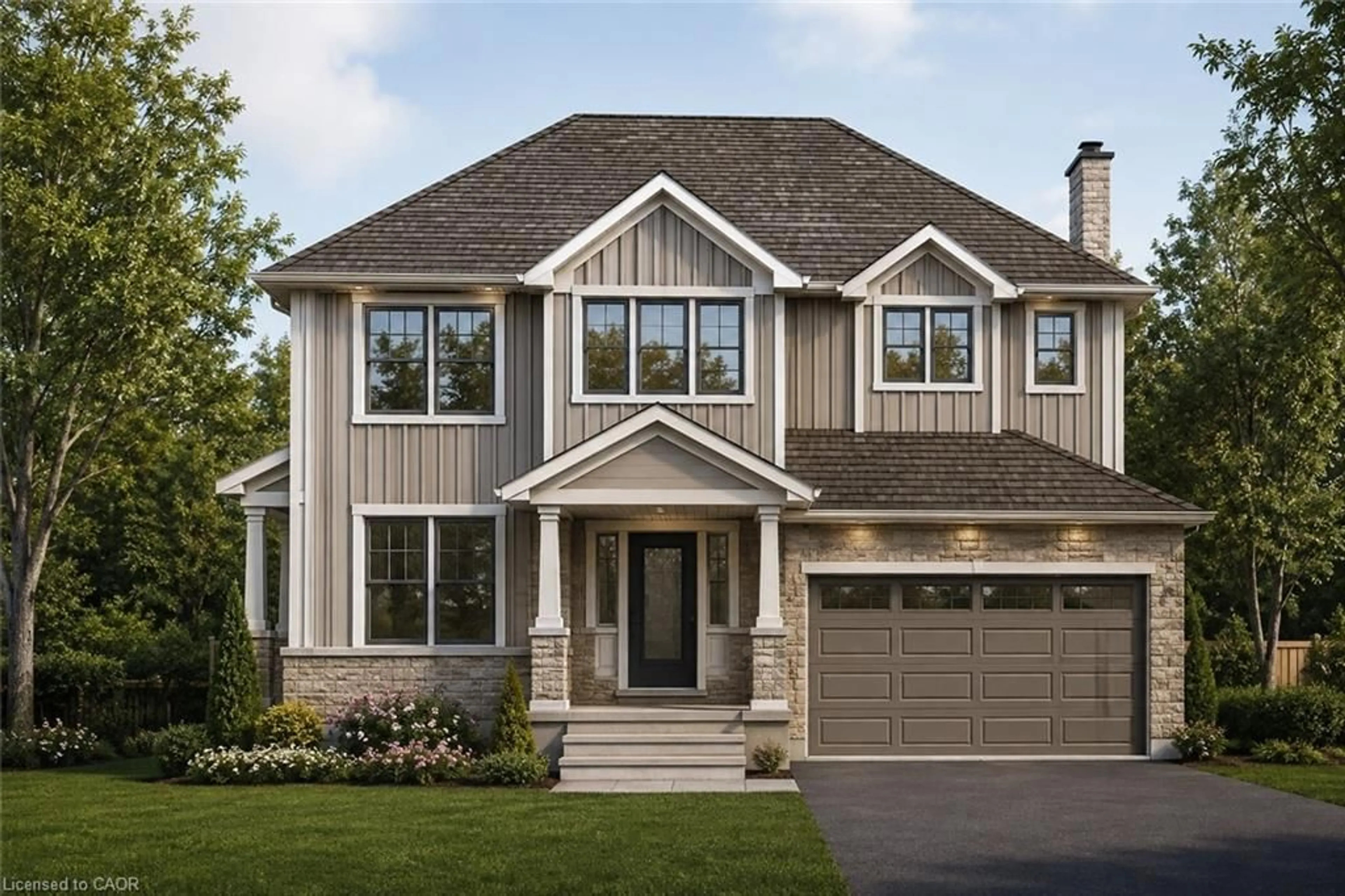 Home with vinyl exterior material, street for 1041 Greenwood Dr, Burlington Ontario L7T 3P8