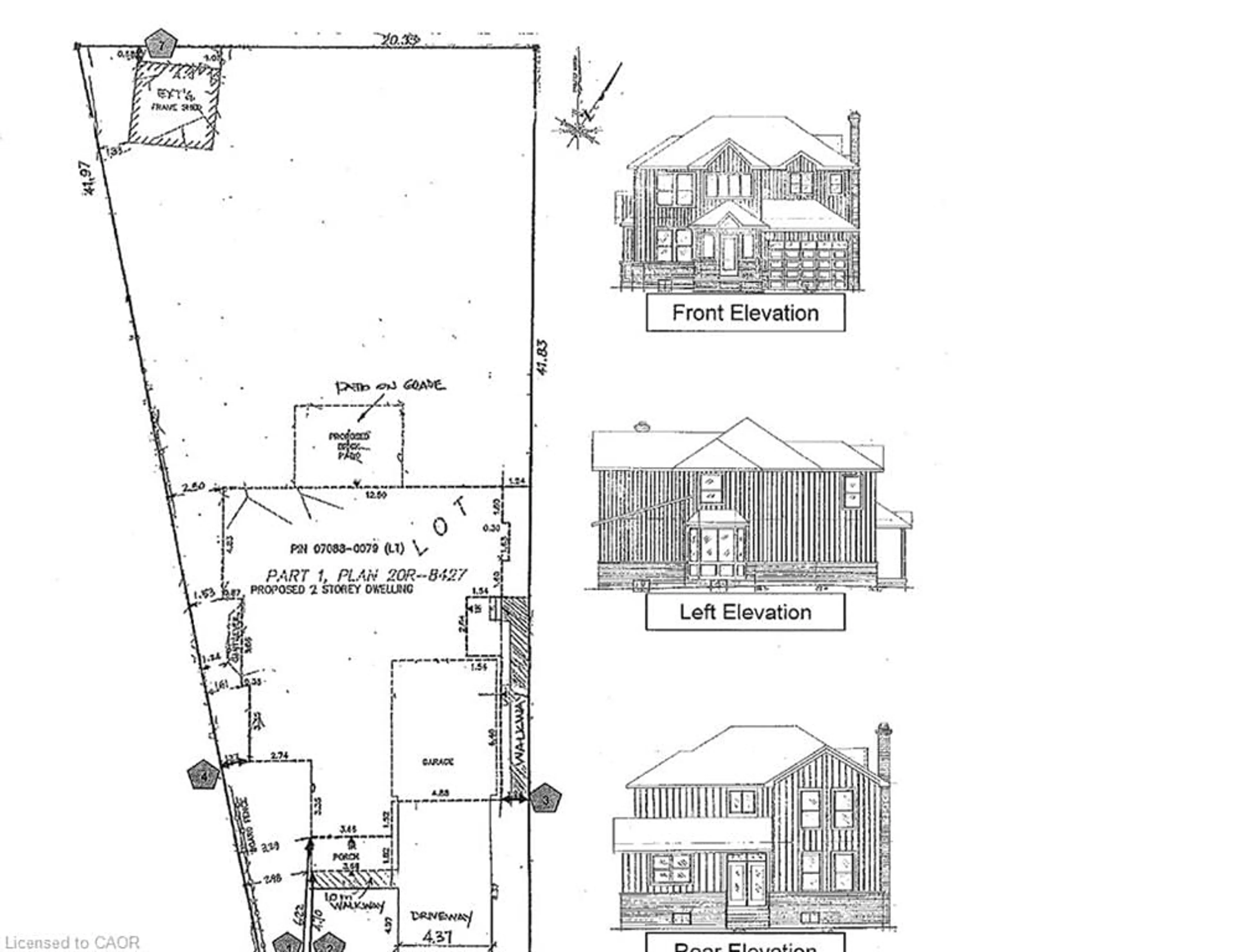 Floor plan for 1041 Greenwood Dr, Burlington Ontario L7T 3P8