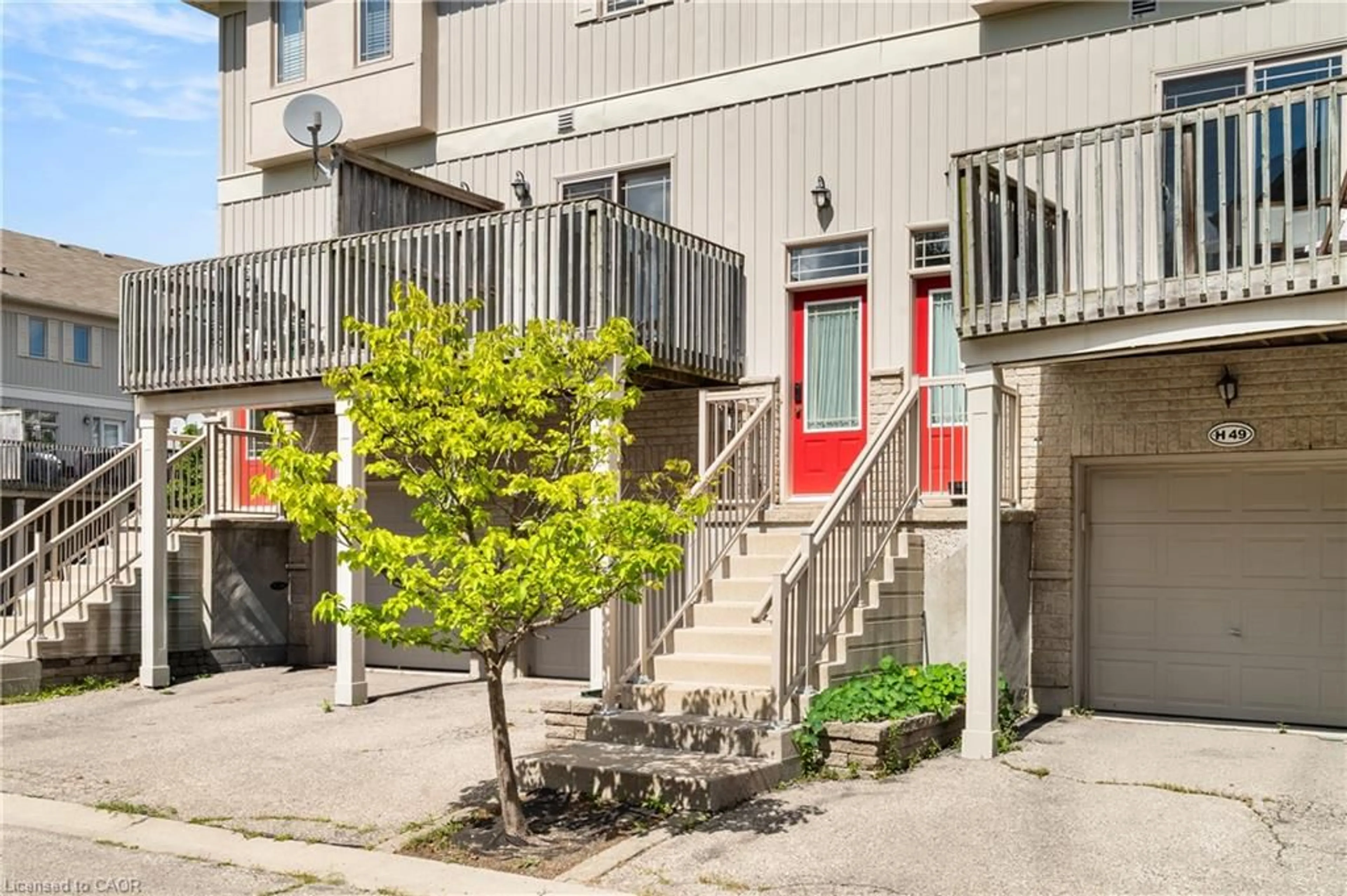 Patio, street for 619 Wild Ginger Ave #H50, Waterloo Ontario N2V 2X1