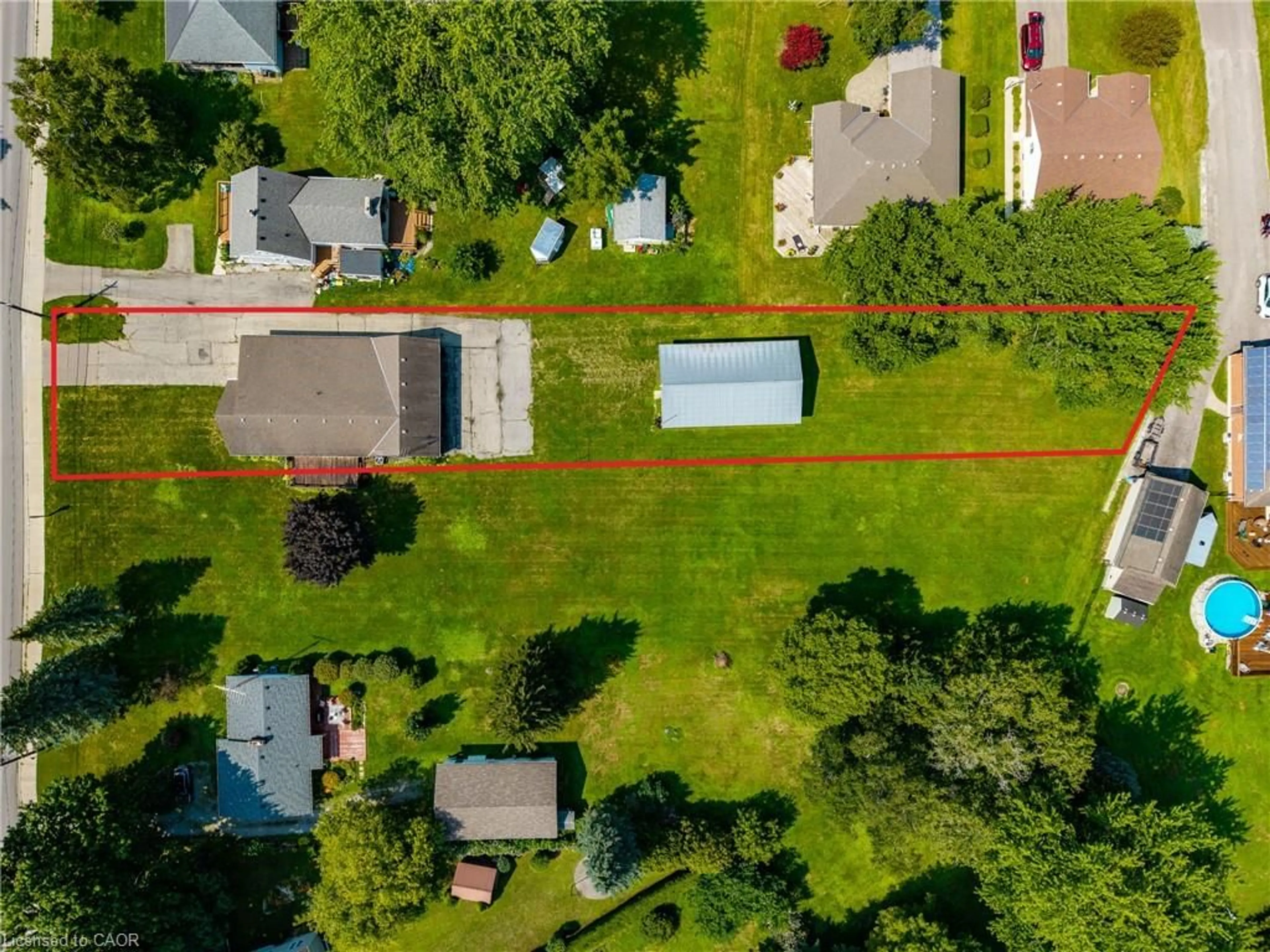 A pic from outside/outdoor area/front of a property/back of a property/a pic from drone, street for 1032 Main St, Port Dover Ontario N0A 1N2