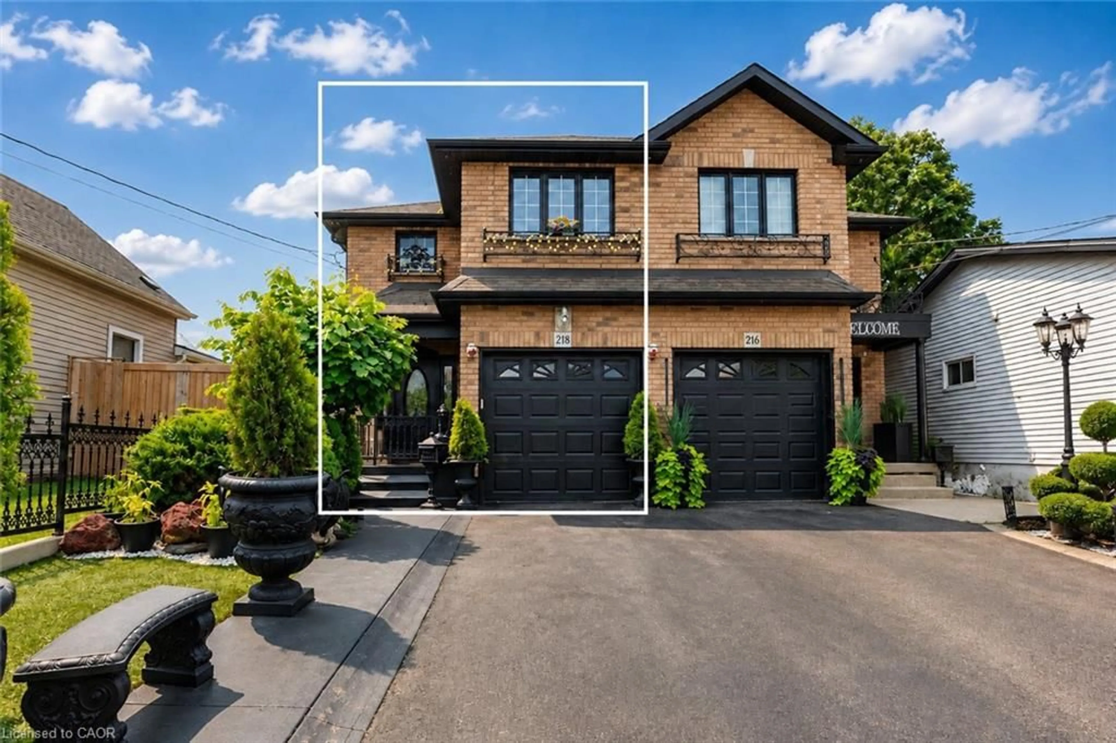 Home with brick exterior material, street for 218 Macaulay St, Hamilton Ontario L8L 3X8