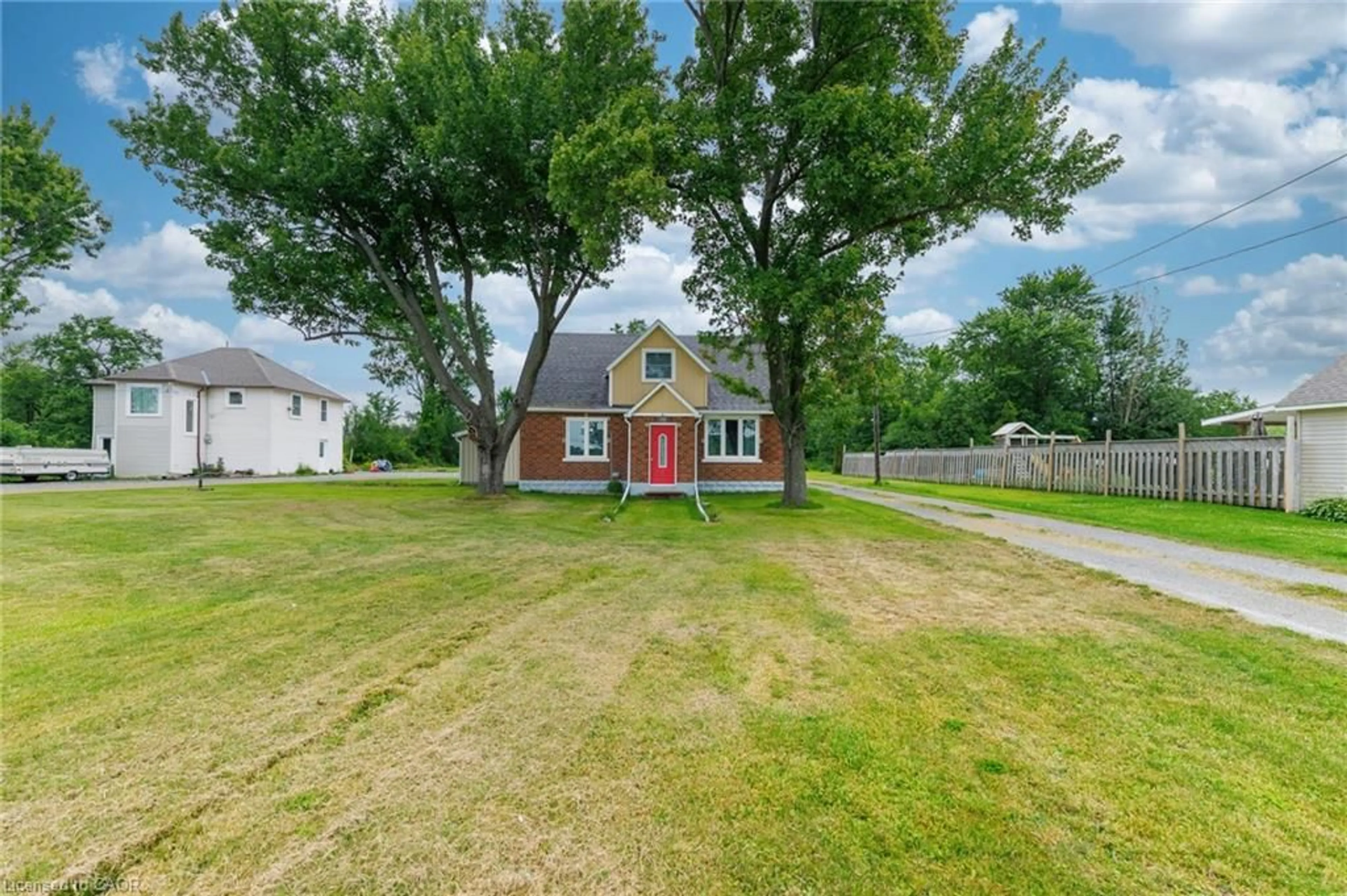 A pic from outside/outdoor area/front of a property/back of a property/a pic from drone, street for 2592 Highway 3, Port Colborne Ontario L3K 5V4