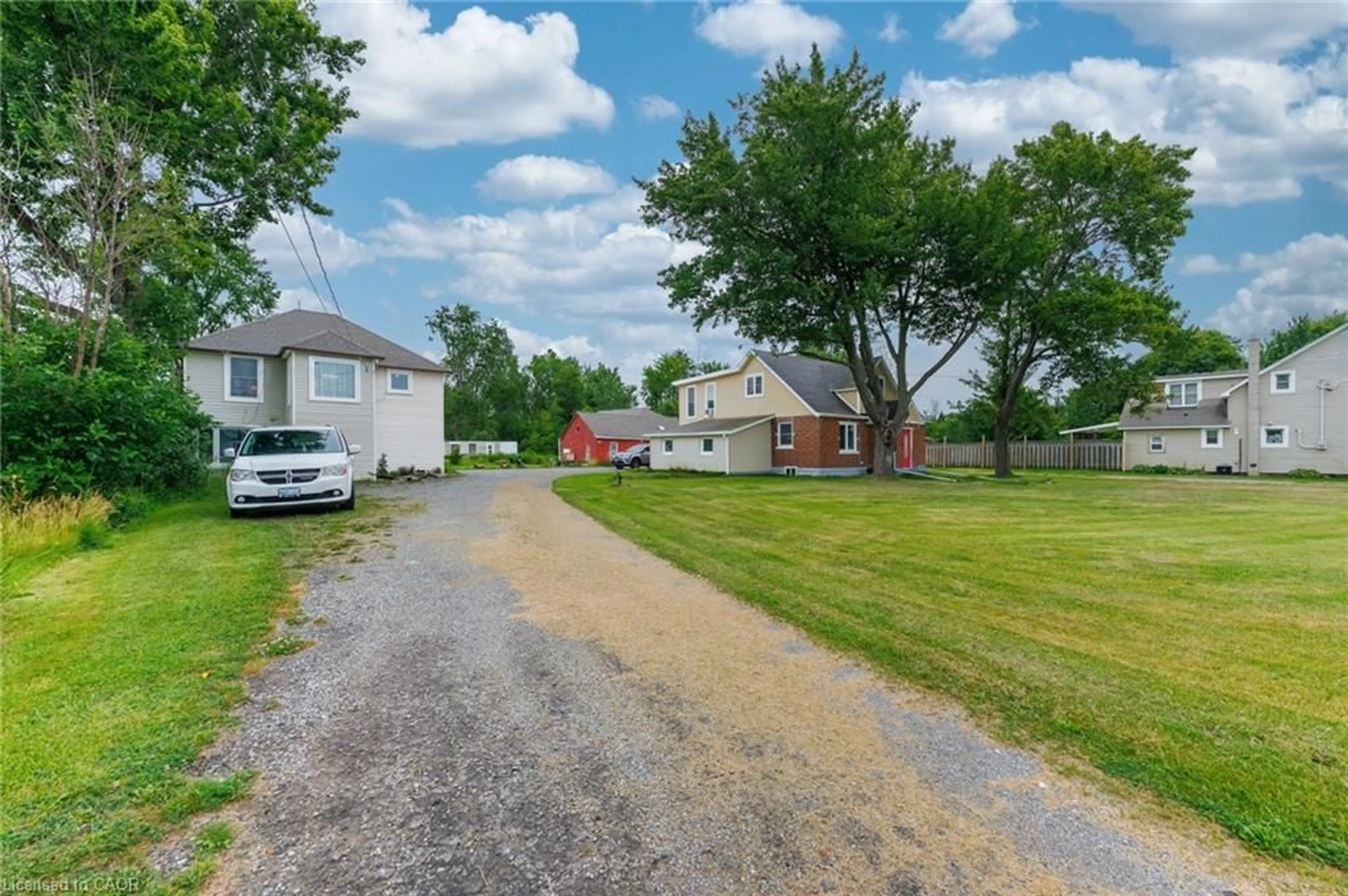 A pic from outside/outdoor area/front of a property/back of a property/a pic from drone, street for 2592 Highway 3, Port Colborne Ontario L3K 5V4