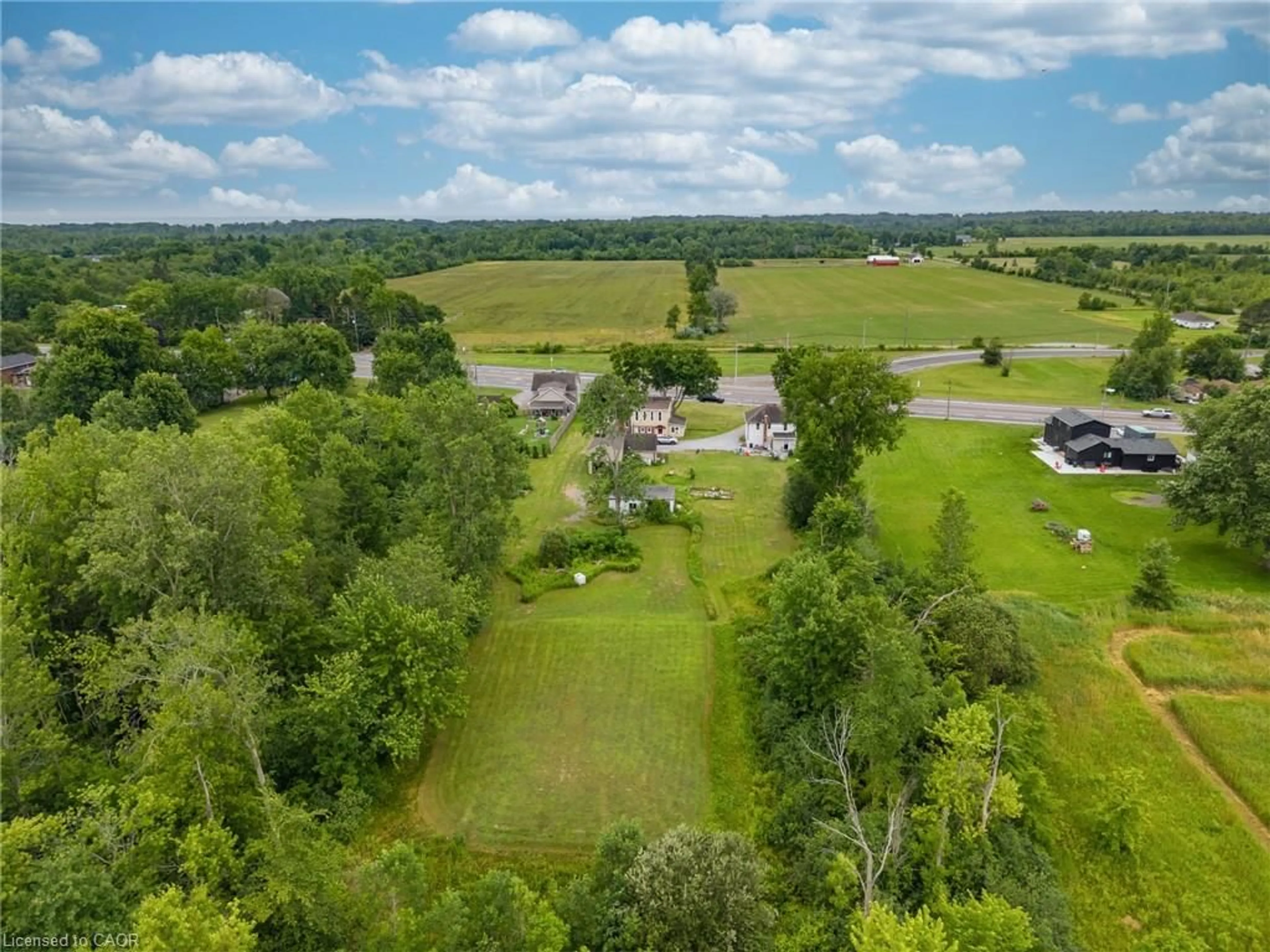 A pic from outside/outdoor area/front of a property/back of a property/a pic from drone, water/lake/river/ocean view for 2592 Highway 3, Port Colborne Ontario L3K 5V4