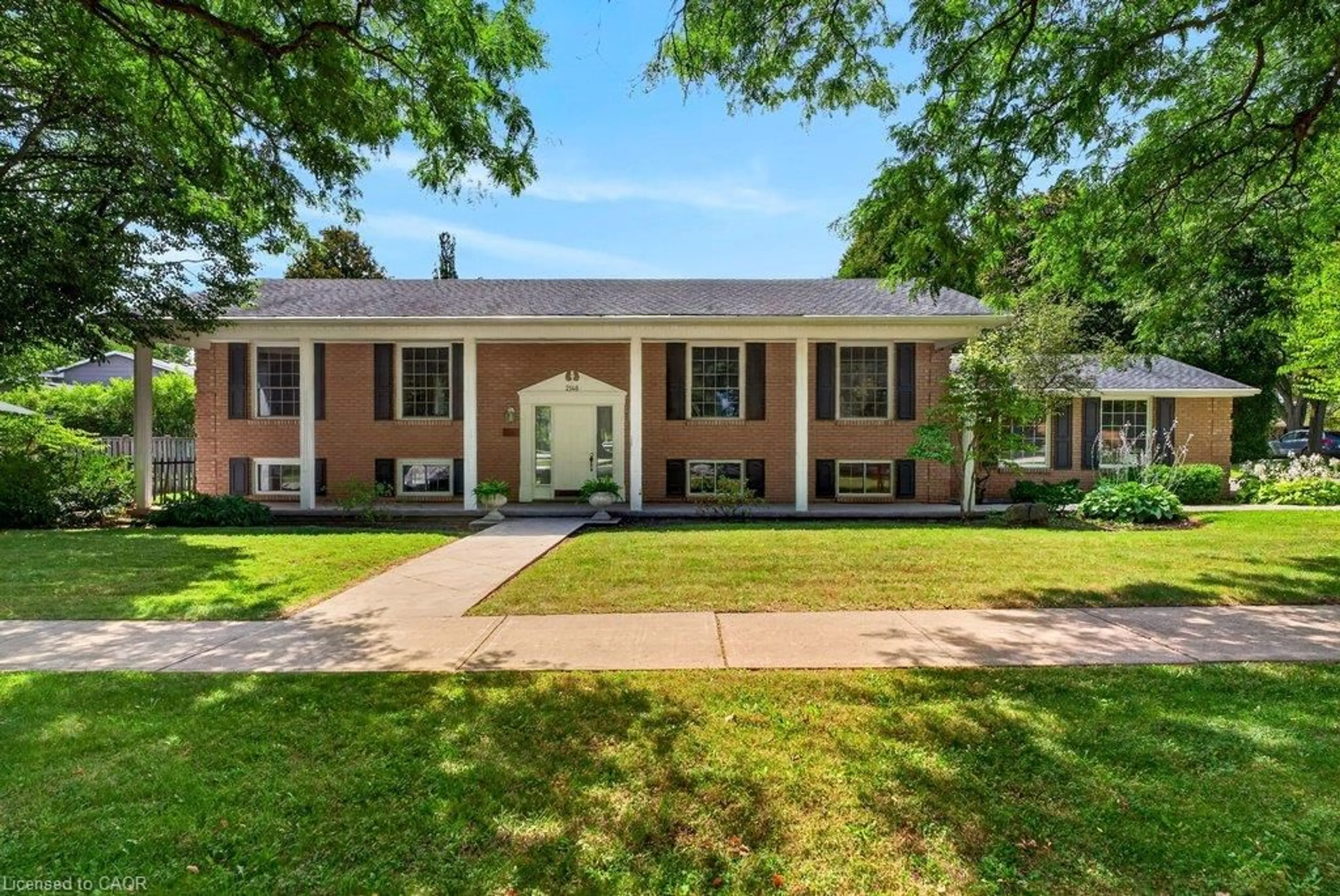 Home with brick exterior material, street for 2148 Kerns Rd, Burlington Ontario L7P 2W3