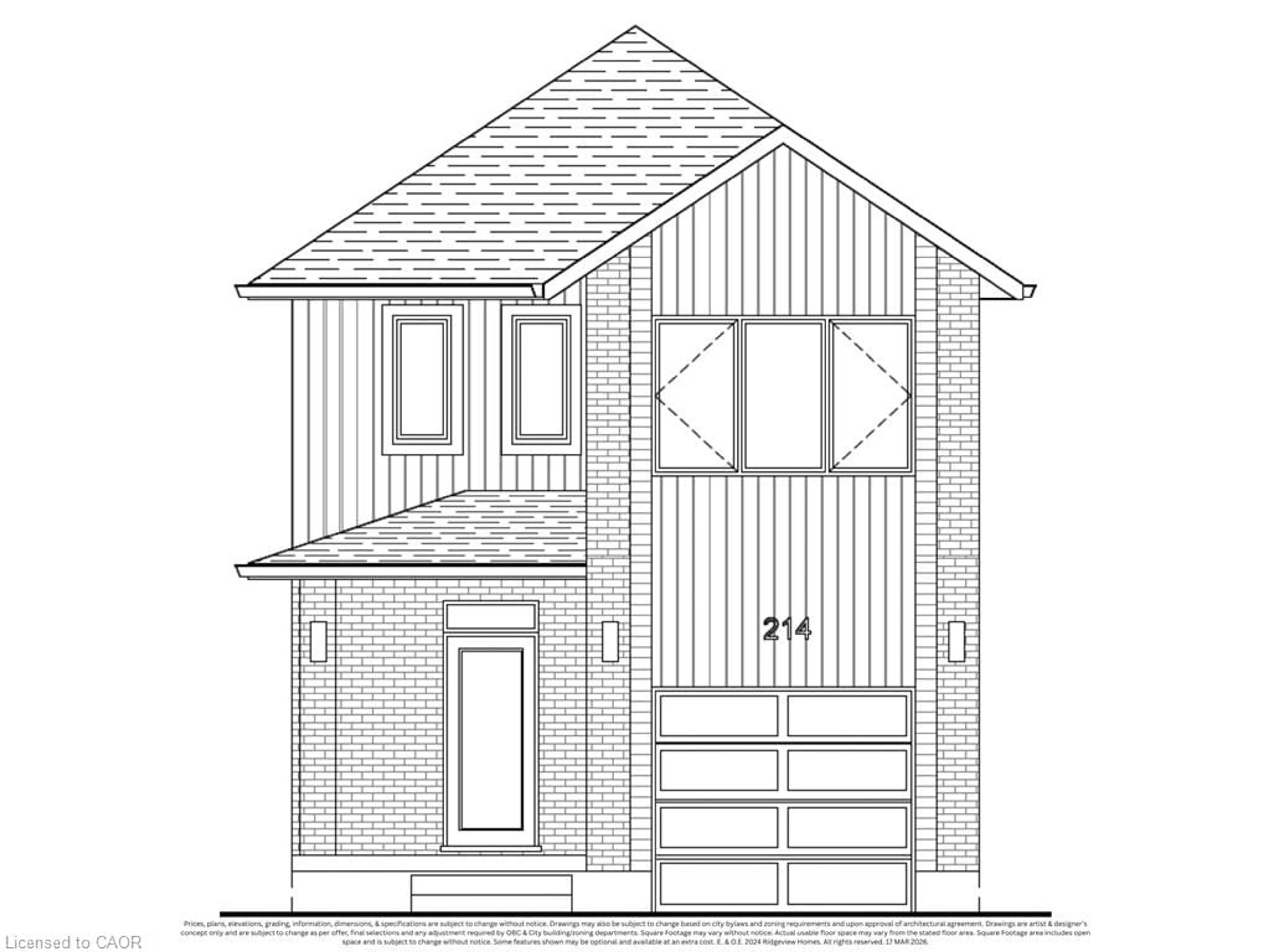 Home with brick exterior material, building for 464 Green Gate Blvd, Cambridge Ontario N1T 0H9