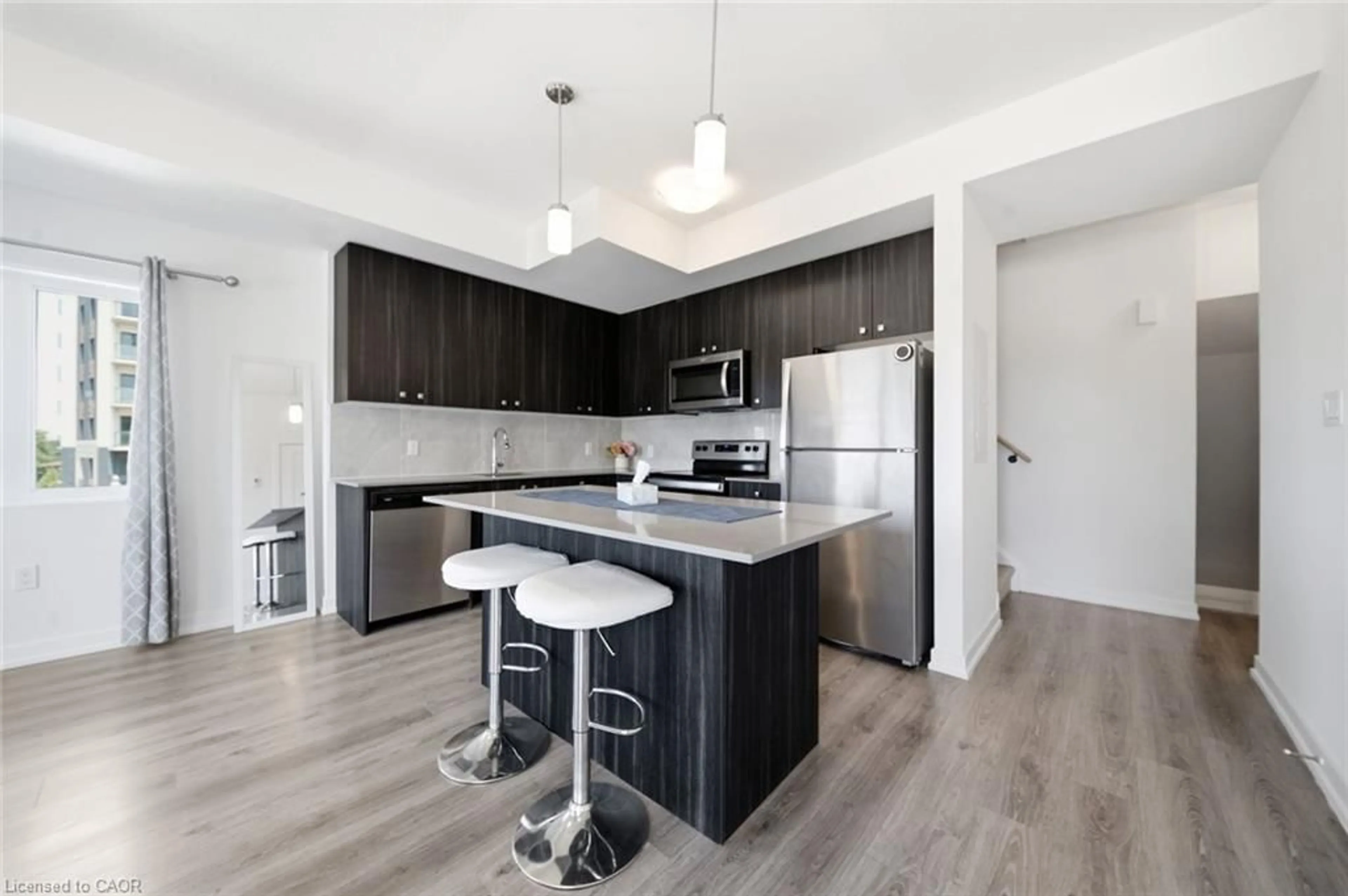 Open concept kitchen, unknown for 10 Palace St #B12, Kitchener Ontario N2E 0J3