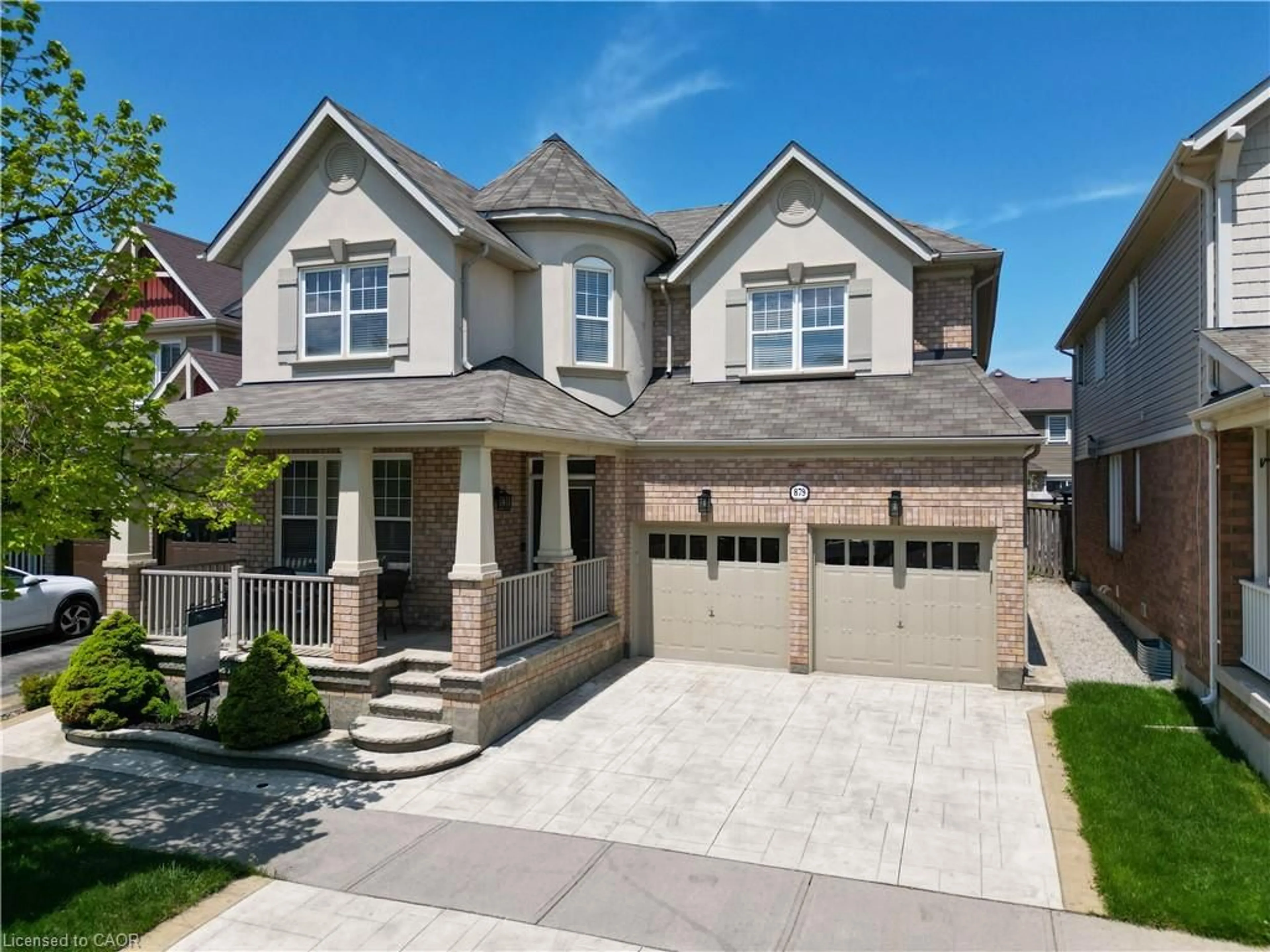 Home with brick exterior material, street for 879 Etherington Way, Milton Ontario L9T 0Z3