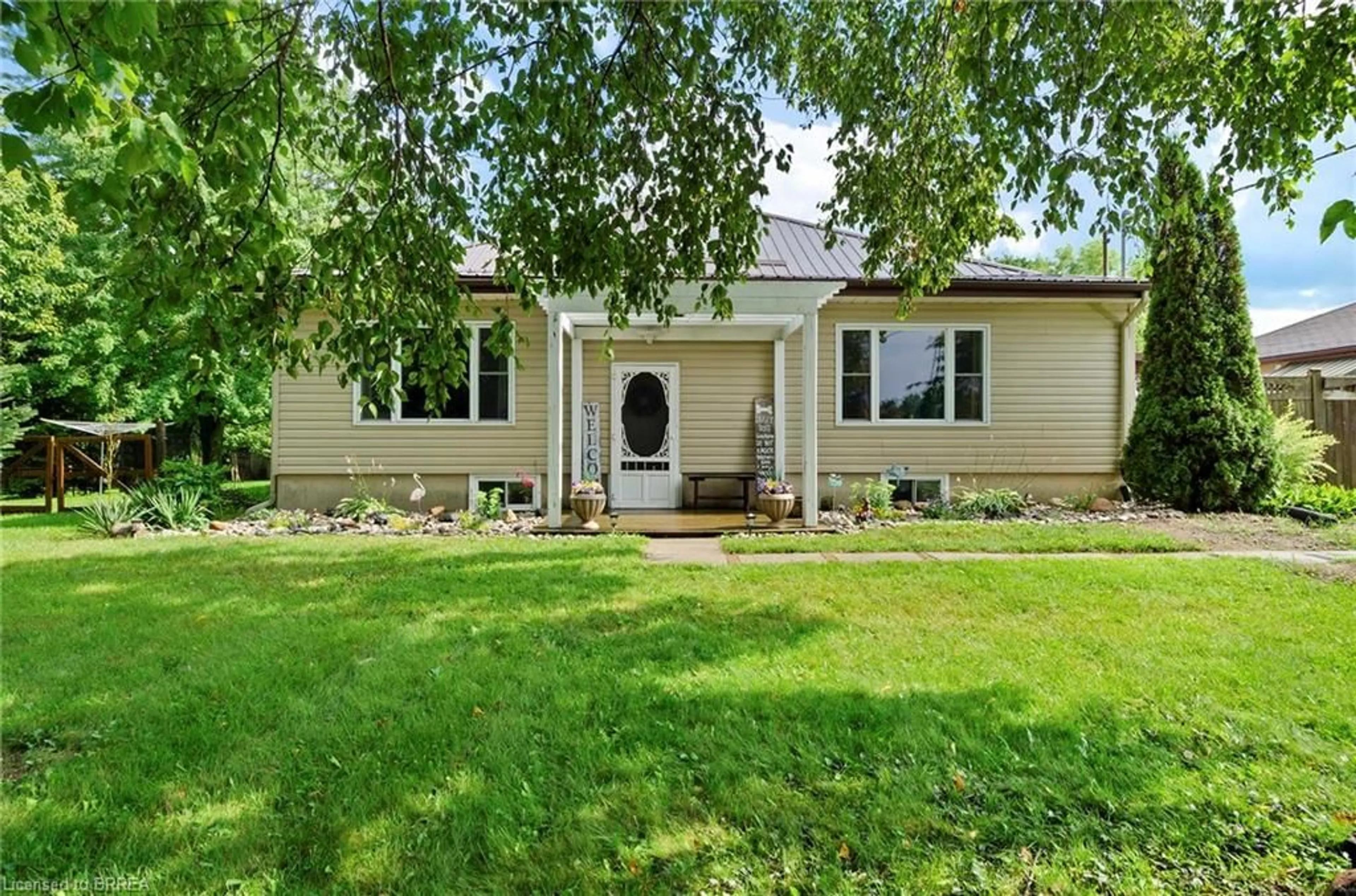Home with vinyl exterior material, street for 251 Highway 53, Cathcart Ontario N0E 1B0