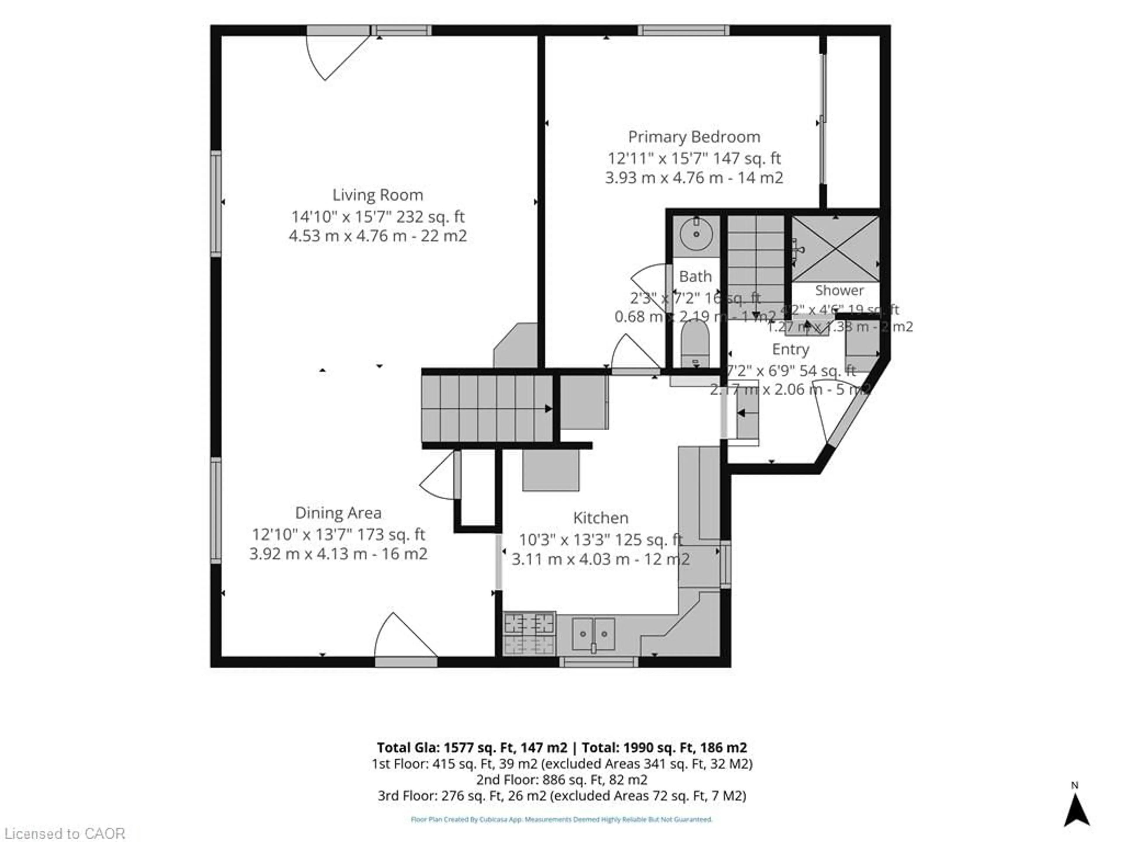 Floor plan for 55716 Main St, Straffordville Ontario N0J 1Y0