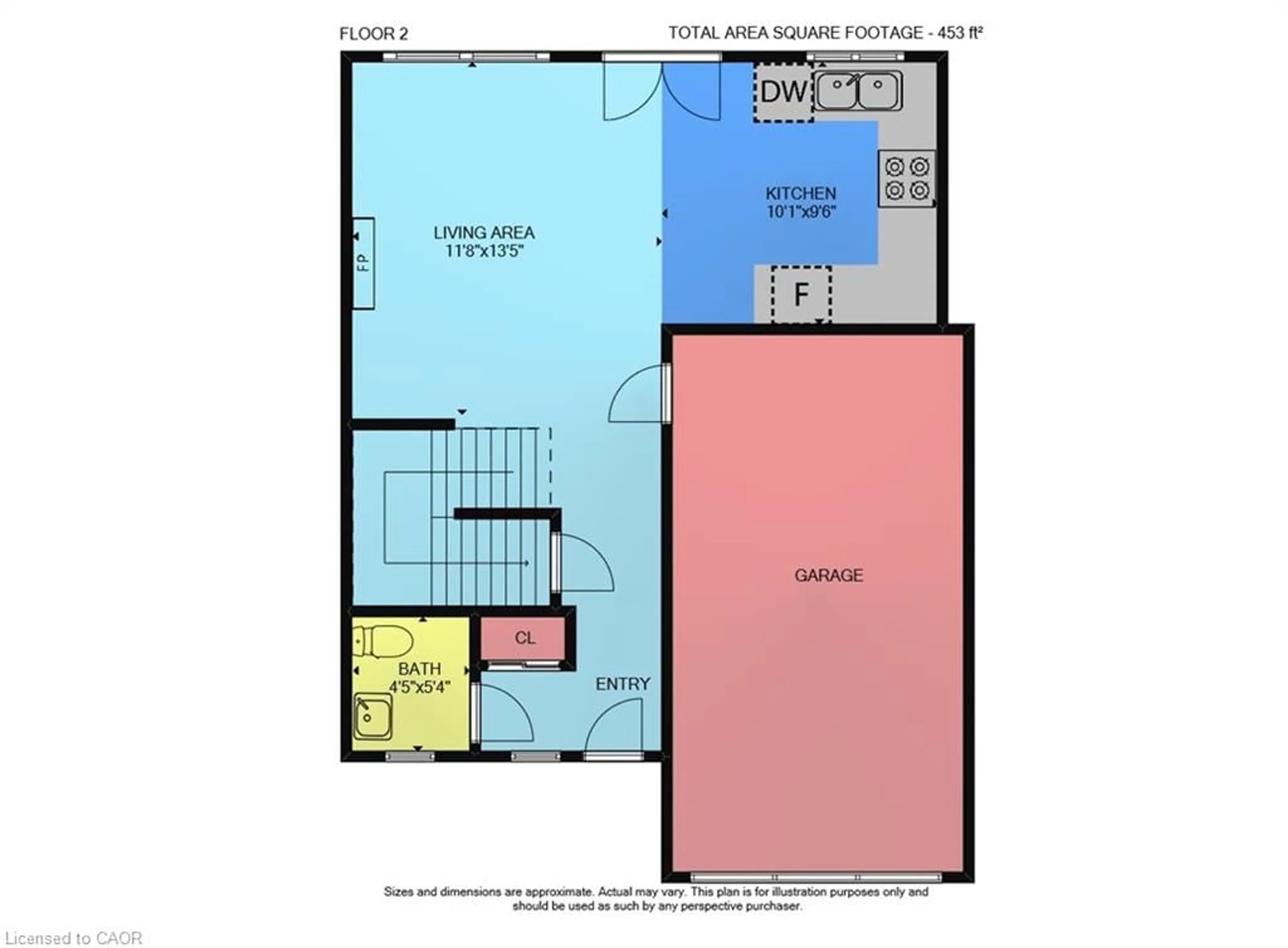 Floor plan for 173 Cleghorn Dr, Binbrook Ontario L0R 1C0