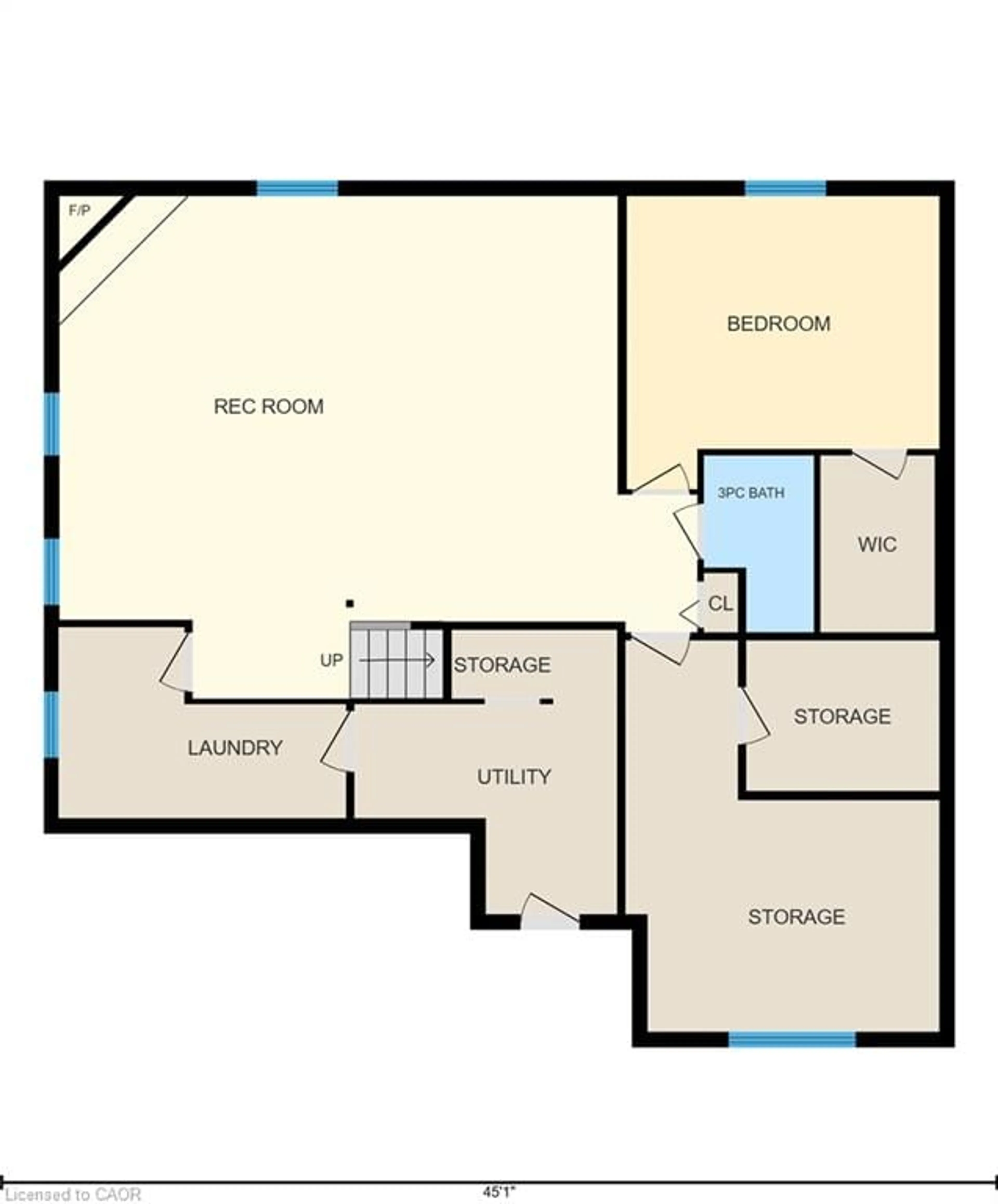 Floor plan for 363 Twinflower Cres, Waterloo Ontario N2V 1X2