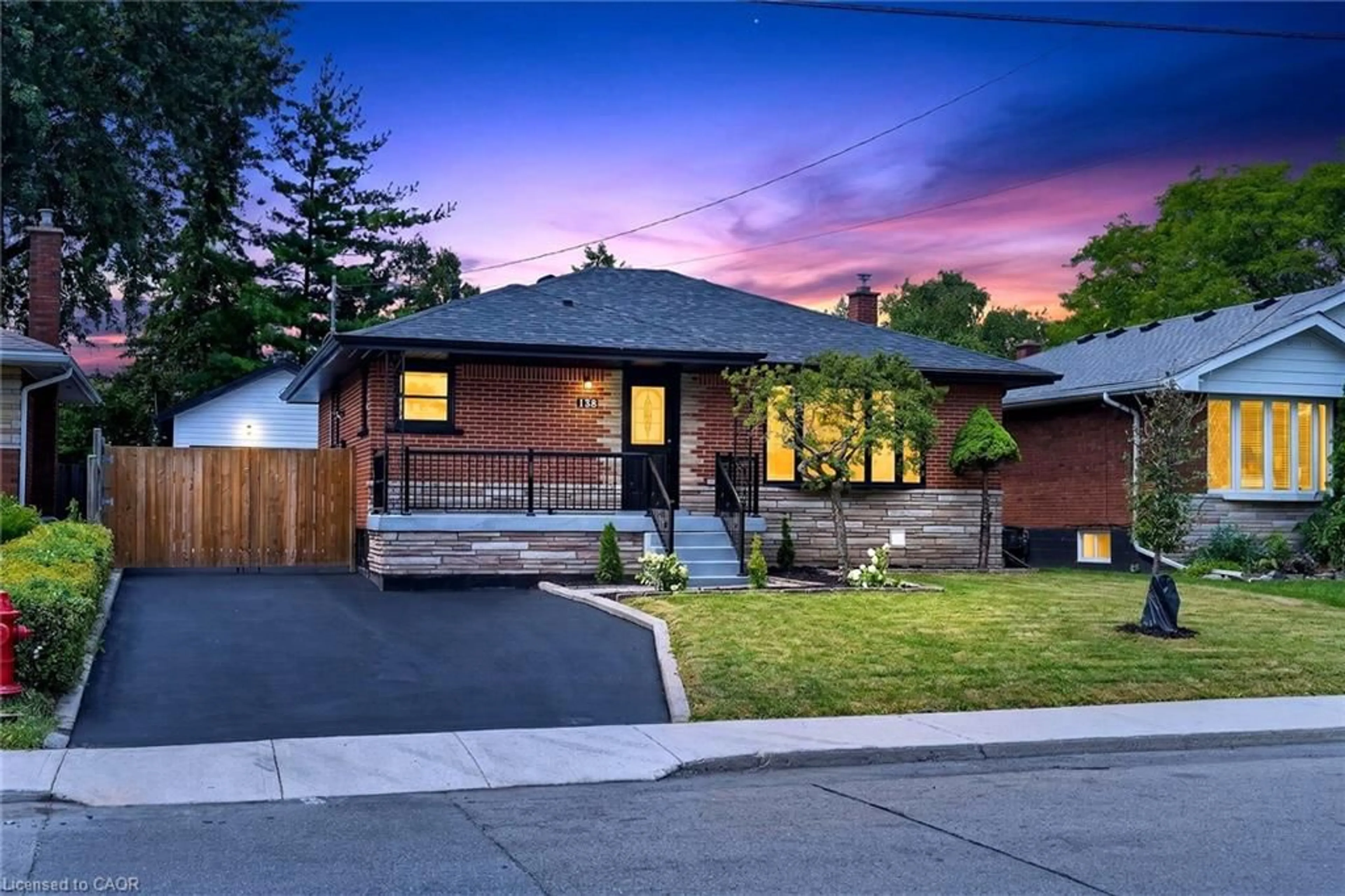 Home with brick exterior material, street for 138 Rendell Blvd, Hamilton Ontario L8T 3P6