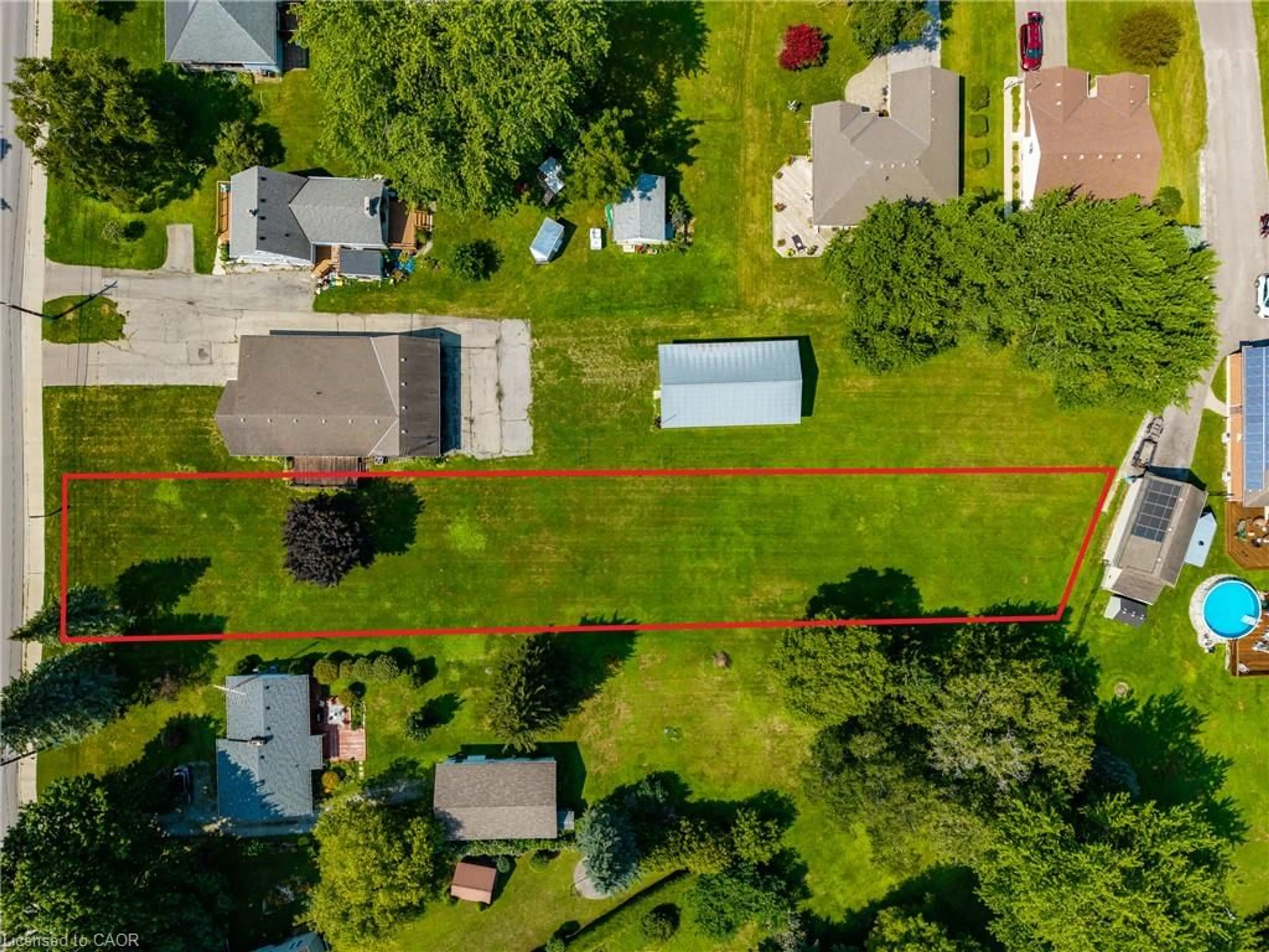 A pic from outside/outdoor area/front of a property/back of a property/a pic from drone, street for 1030 Main St, Port Dover Ontario N0A 1N2