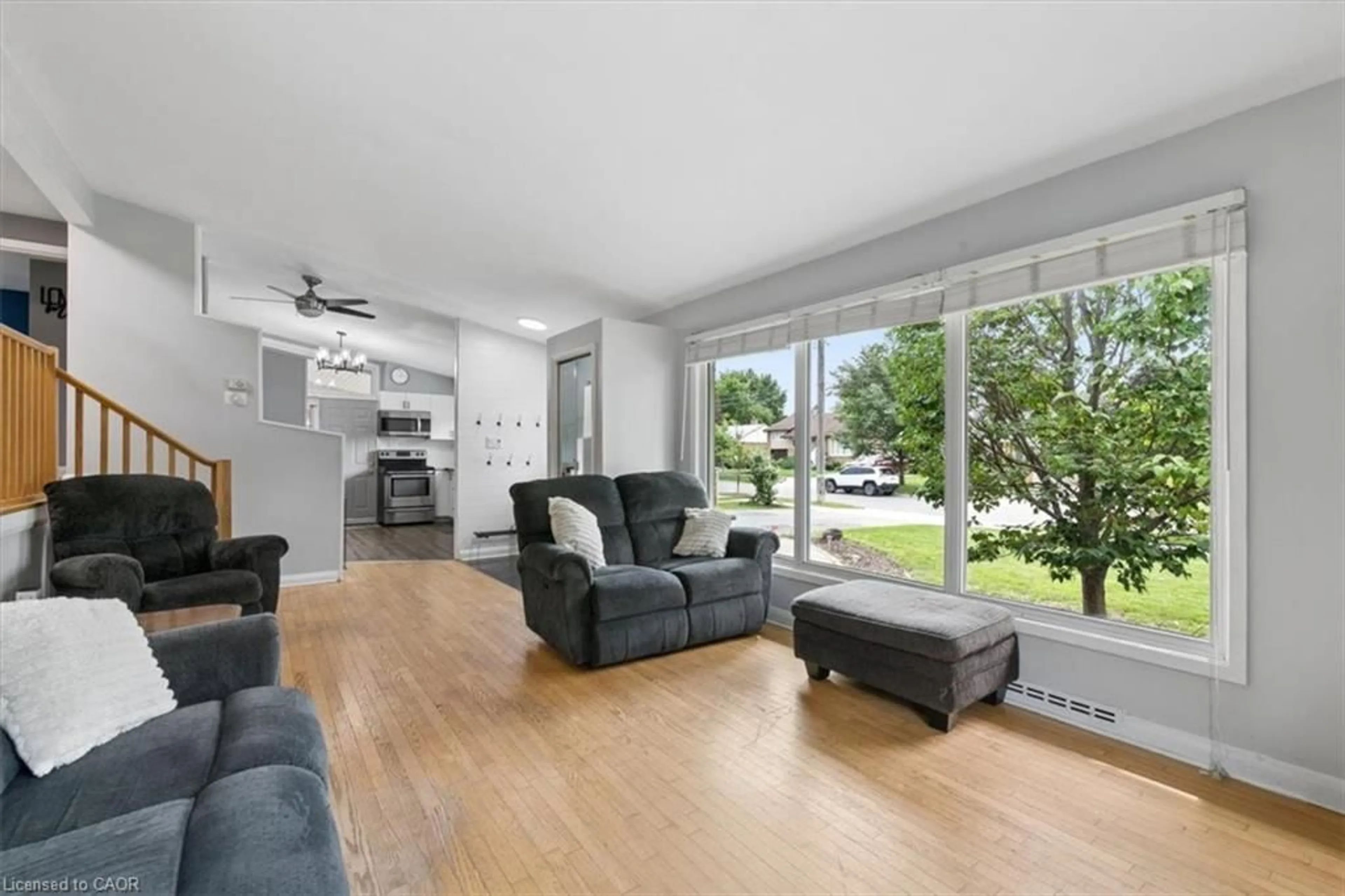 Living room with furniture, unknown for 14 Cambridge Ave, Kitchener Ontario N2B 1N4