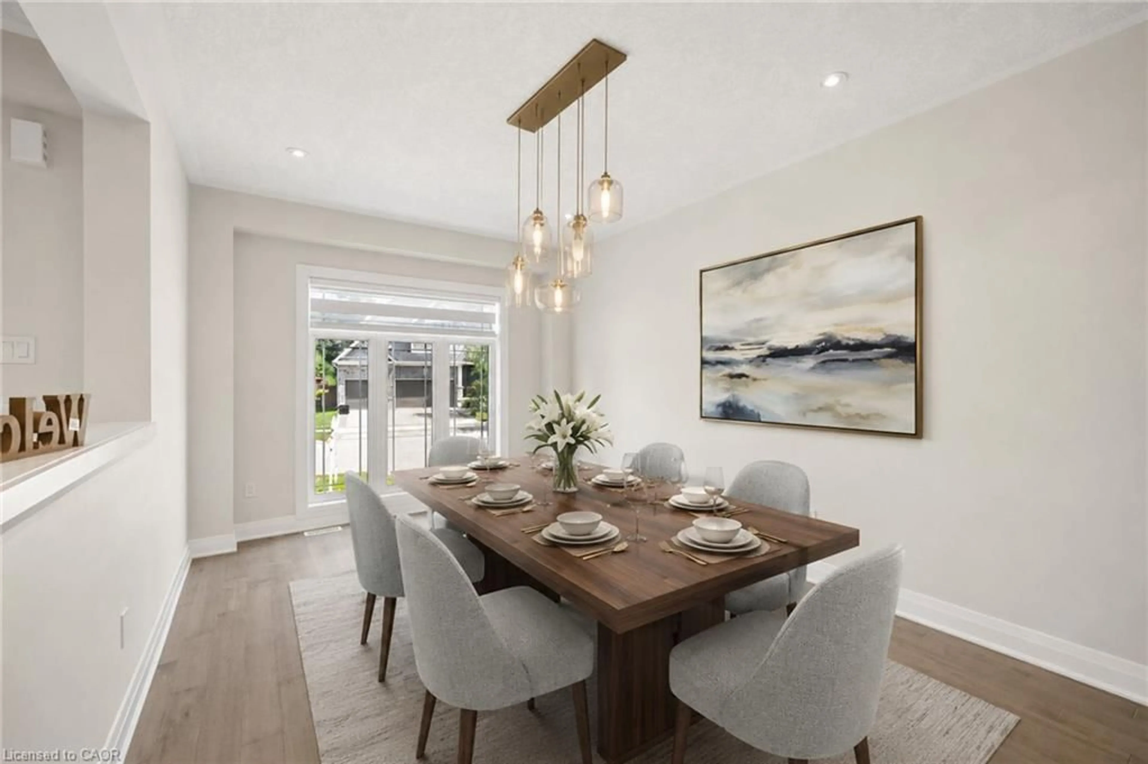 Dining room, unknown for 163 Redtail St, Kitchener Ontario N2K 0E4