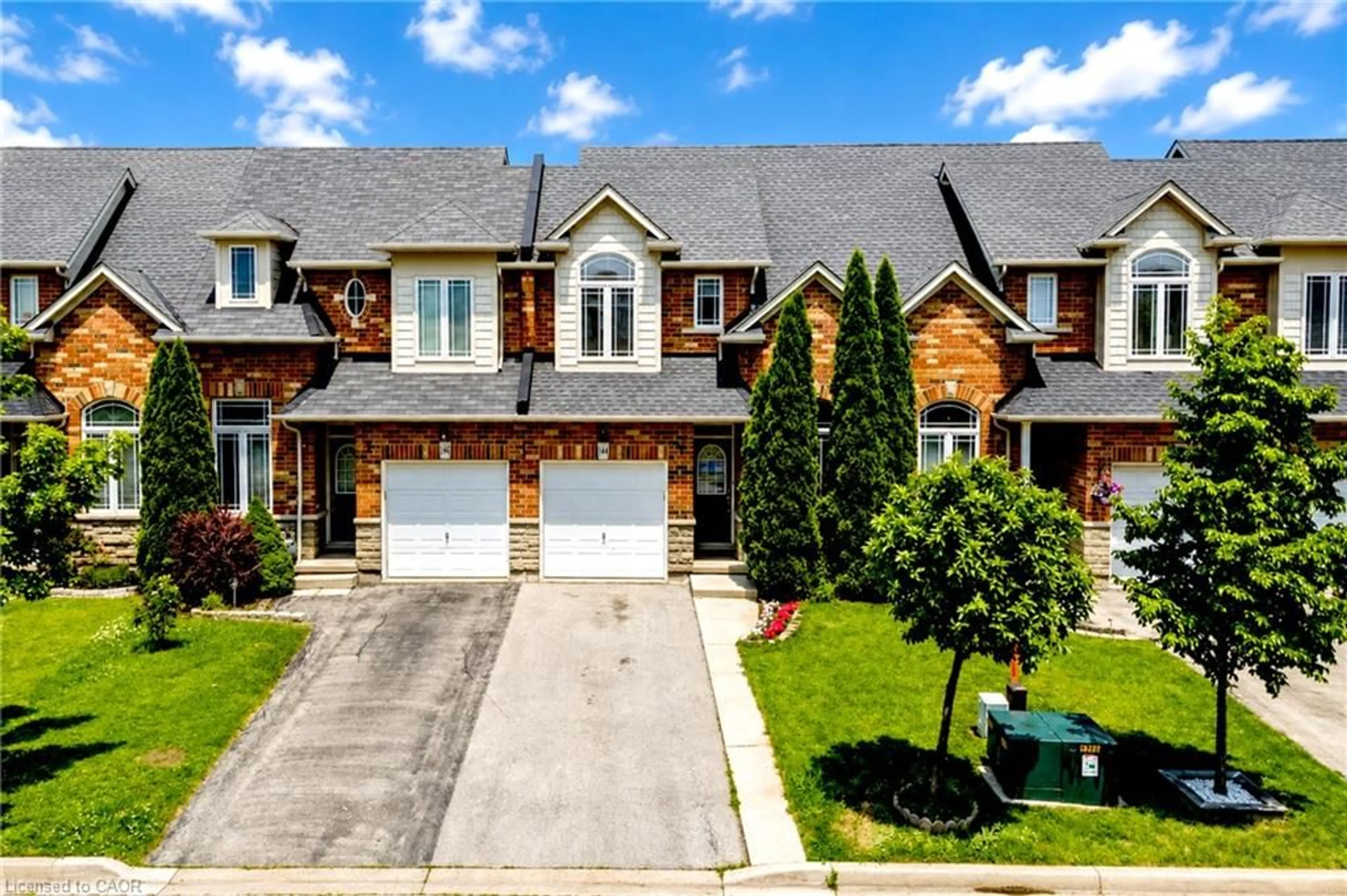 Home with brick exterior material, street for 144 Benziger Lane, Stoney Creek Ontario L8E 6G6