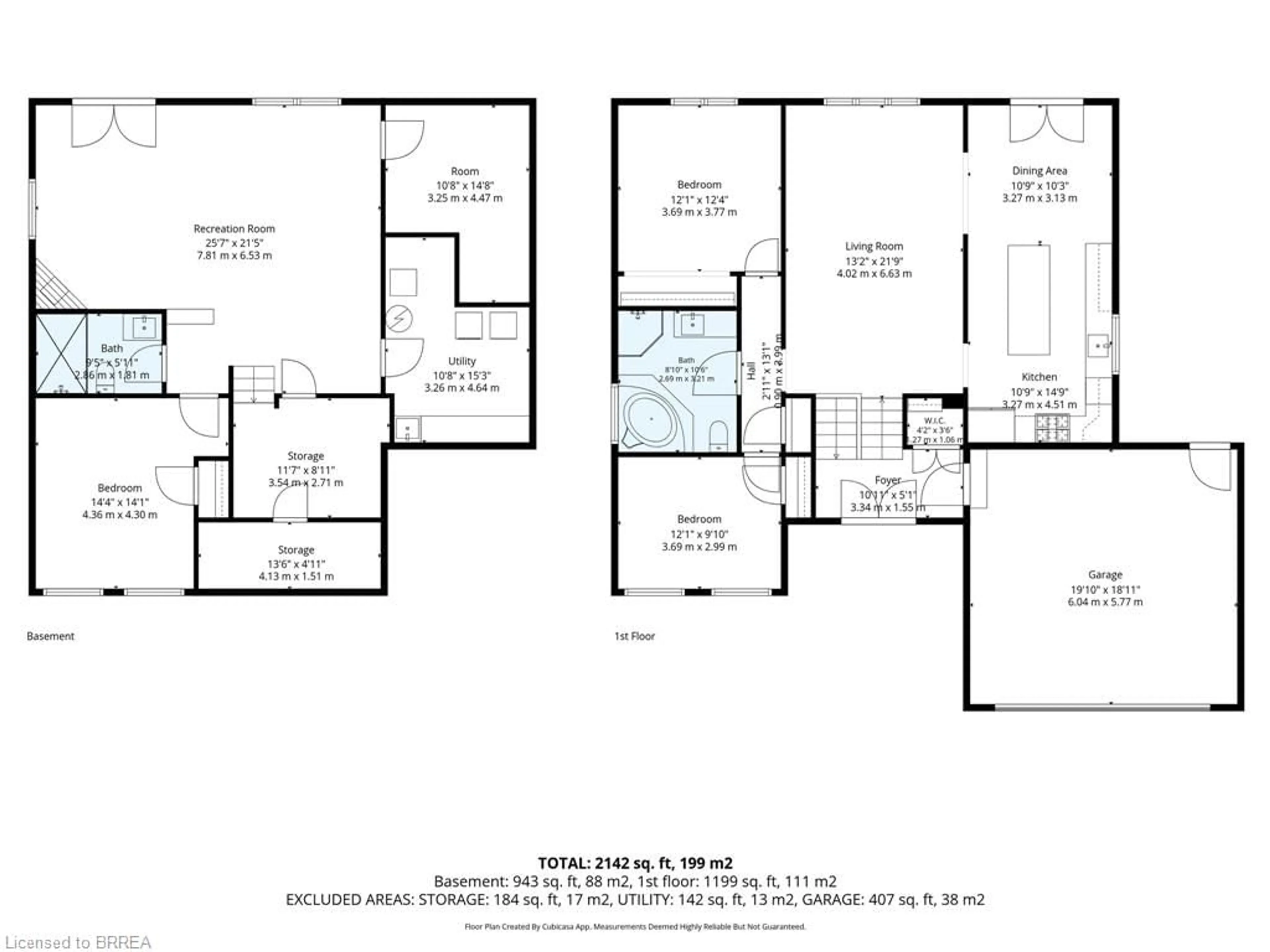 Floor plan for 27 King William St, St. George Ontario N0E 1N0
