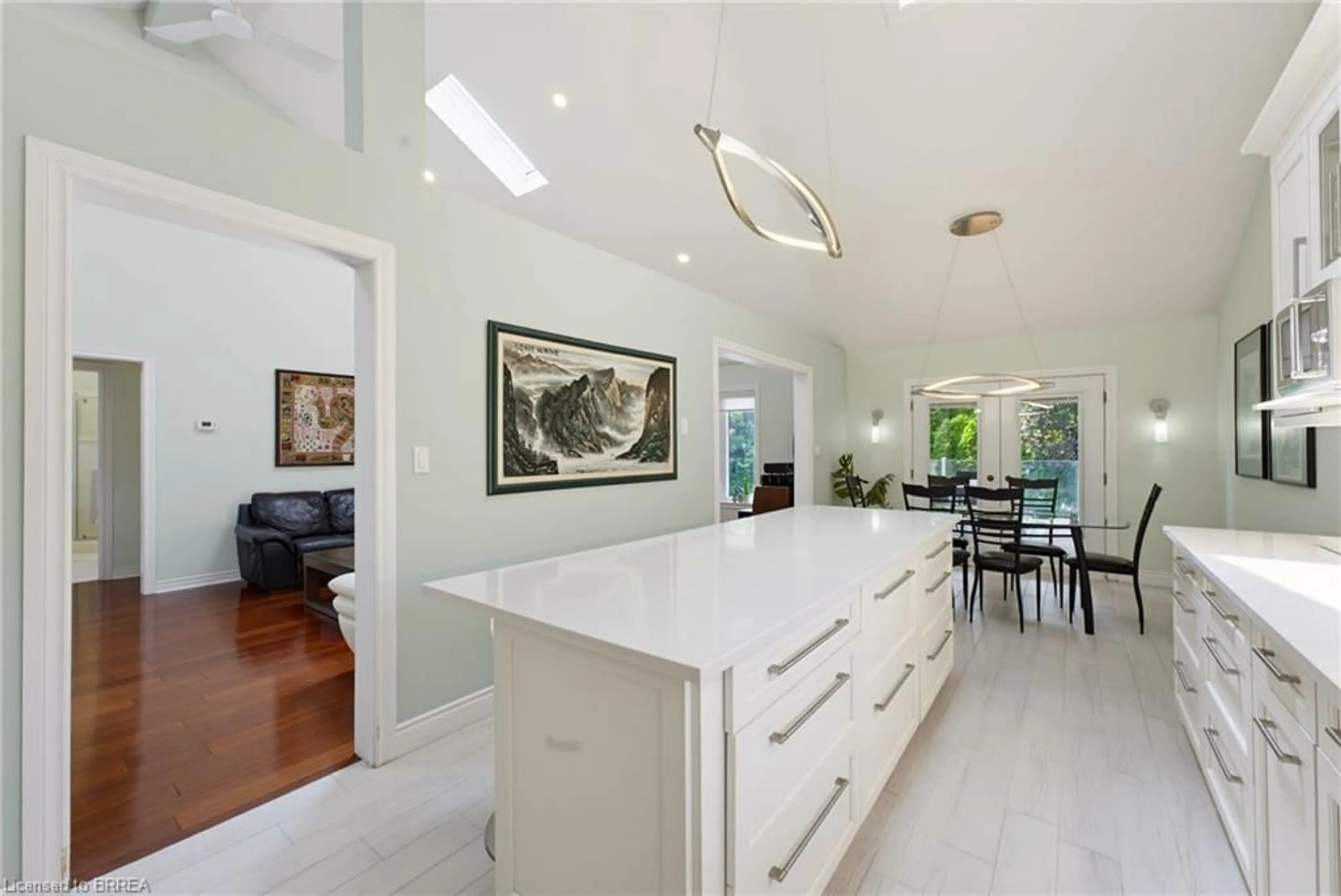 Contemporary kitchen, ceramic/tile floor for 27 King William St, St. George Ontario N0E 1N0