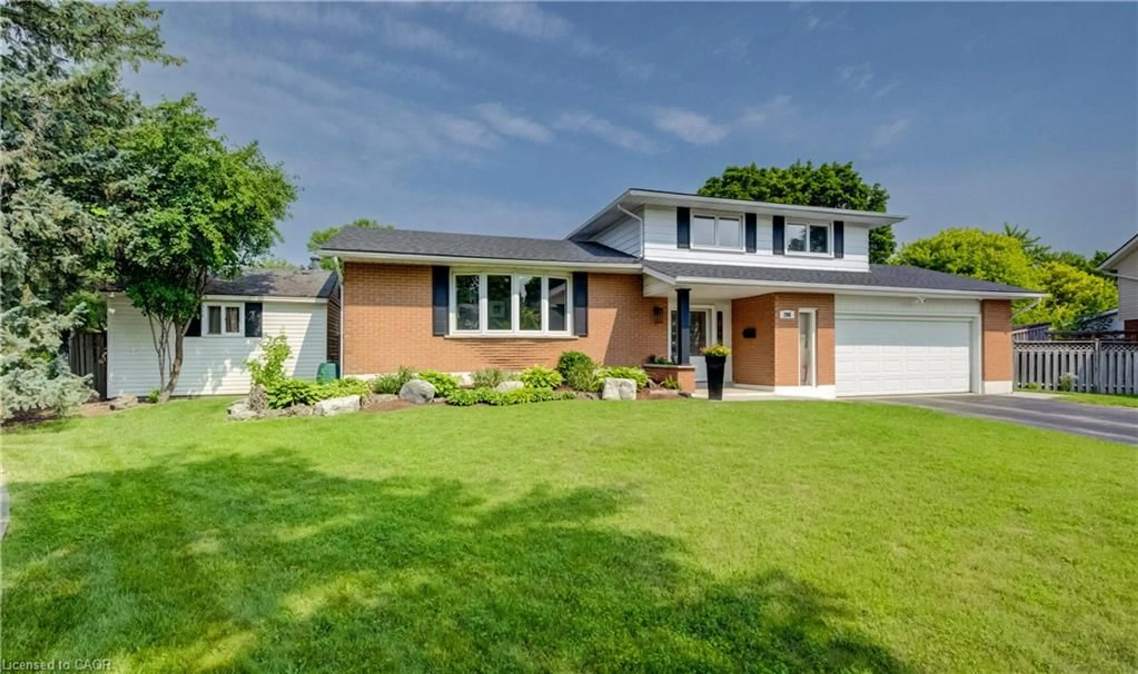 Home with brick exterior material, street for 298 Creighton Crt, Waterloo Ontario N2K 1W6