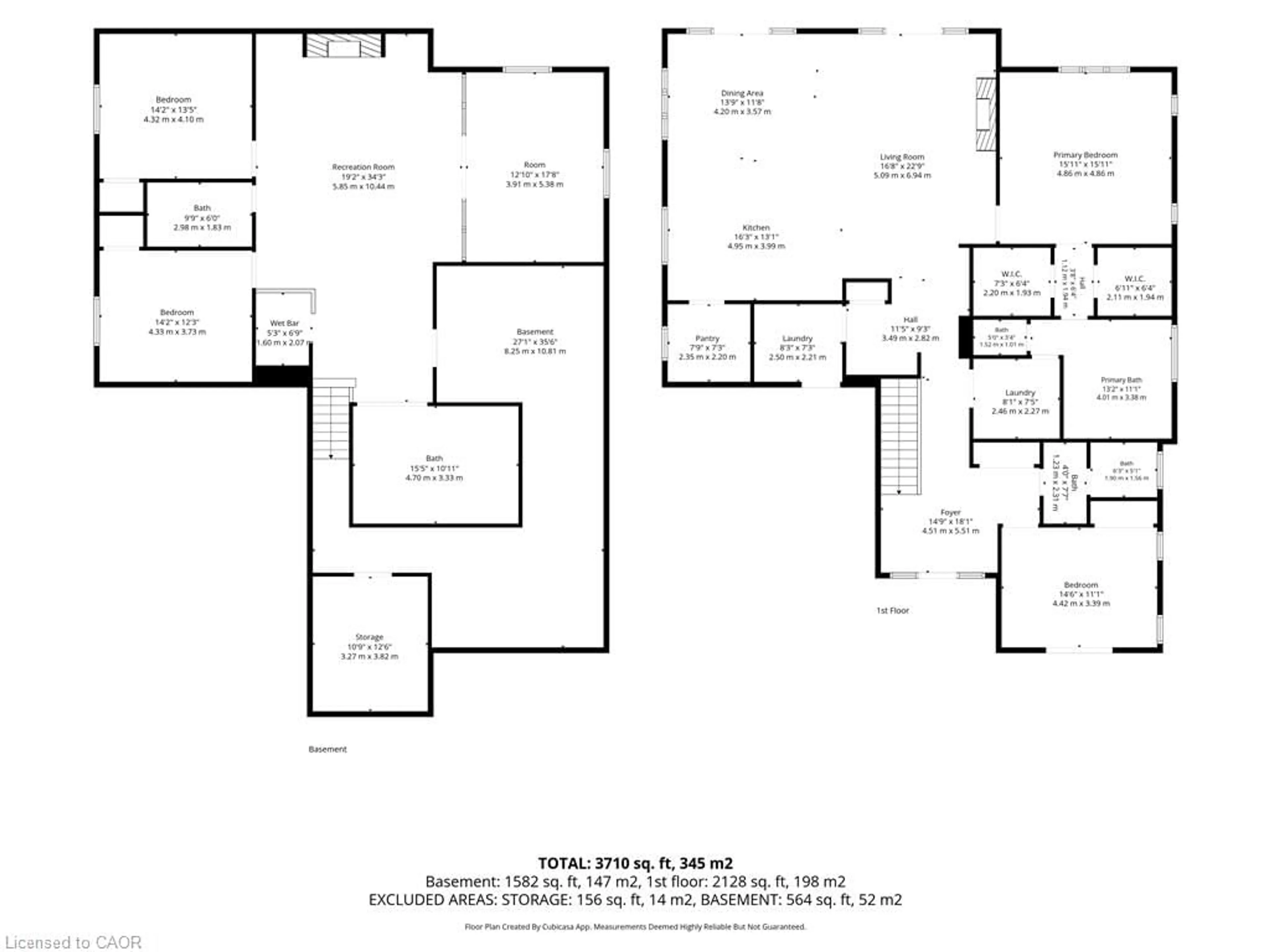 Floor plan for 33 Cottage St, Niagara-on-the-Lake Ontario L0S 1J0