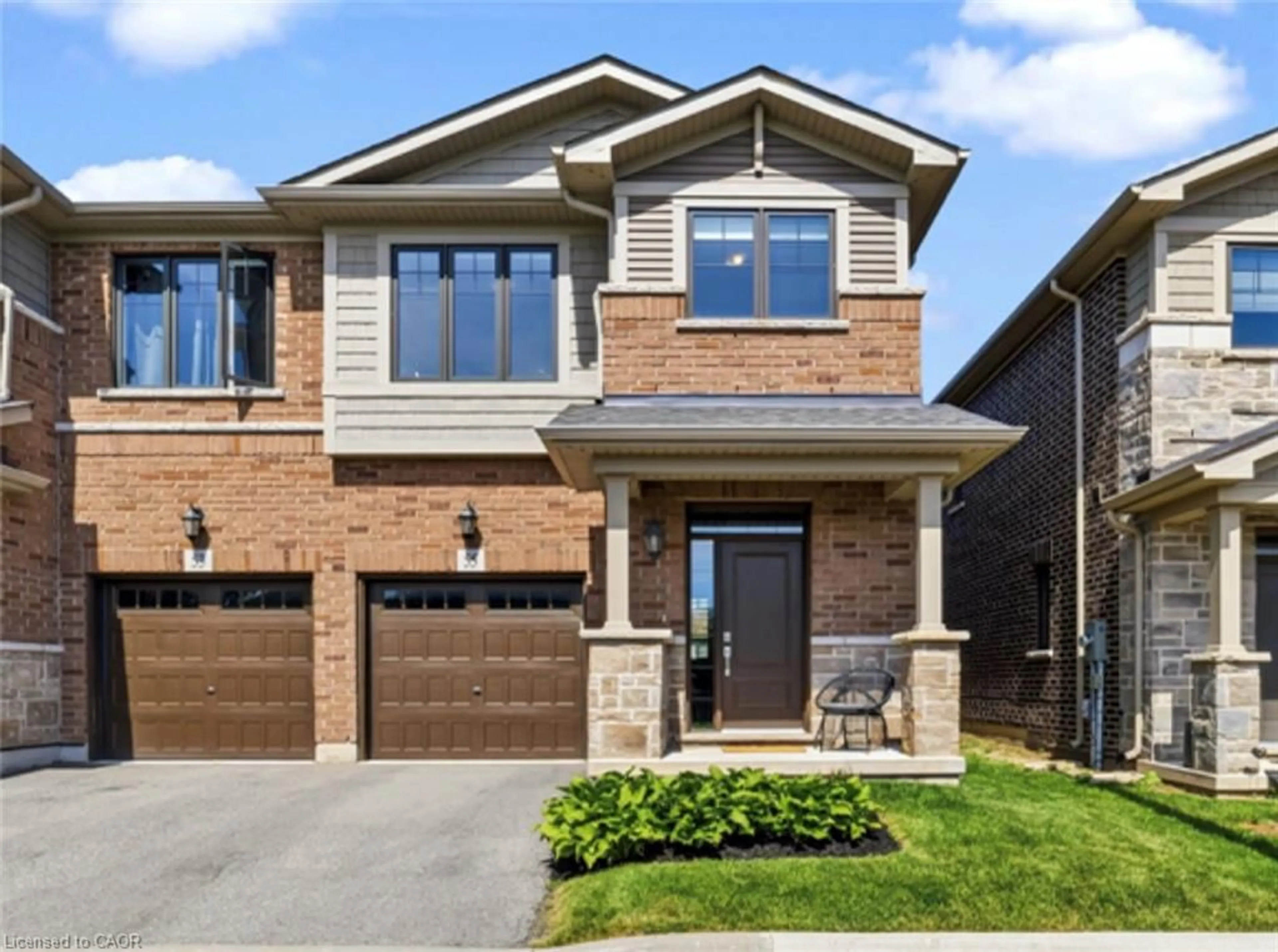Home with brick exterior material, street for 55 Pelican Lane, Hamilton Ontario L8K 0A4