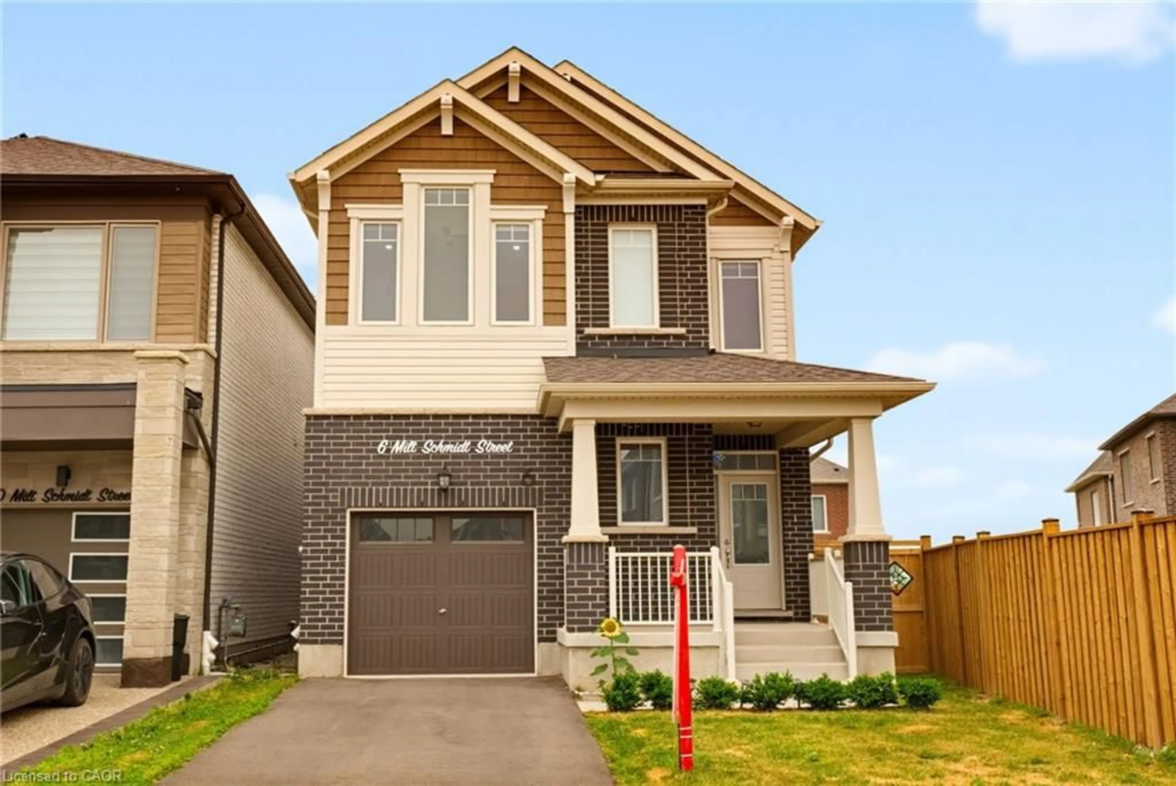 Home with brick exterior material, street for 6 Milt Schmidt St, Kitchener Ontario N2R 0T2