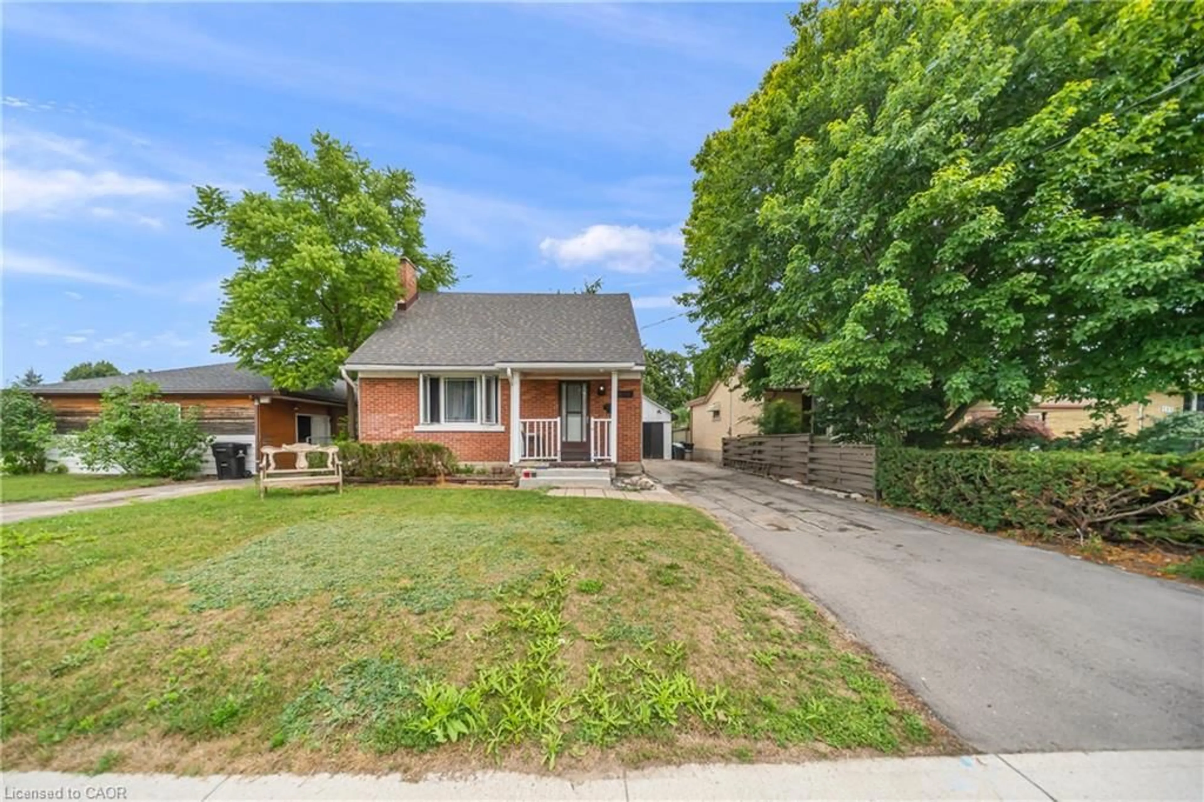 Home with brick exterior material, street for 478 Greenfield Ave, Kitchener Ontario N2C 1G1