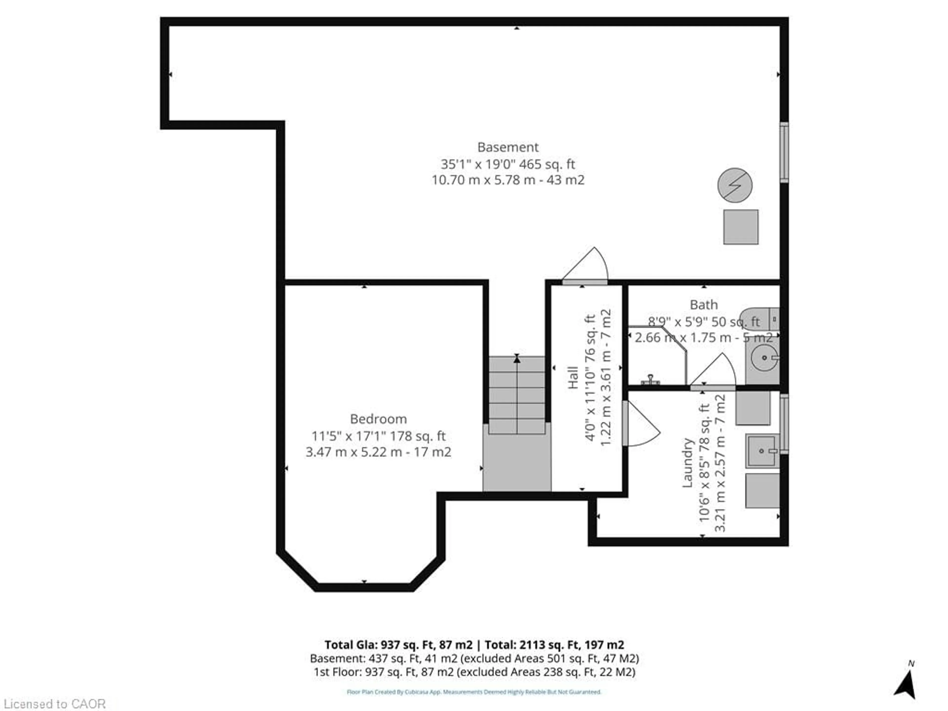 Floor plan for 44 Geoffery Rd, Port Dover Ontario N0A 1N4