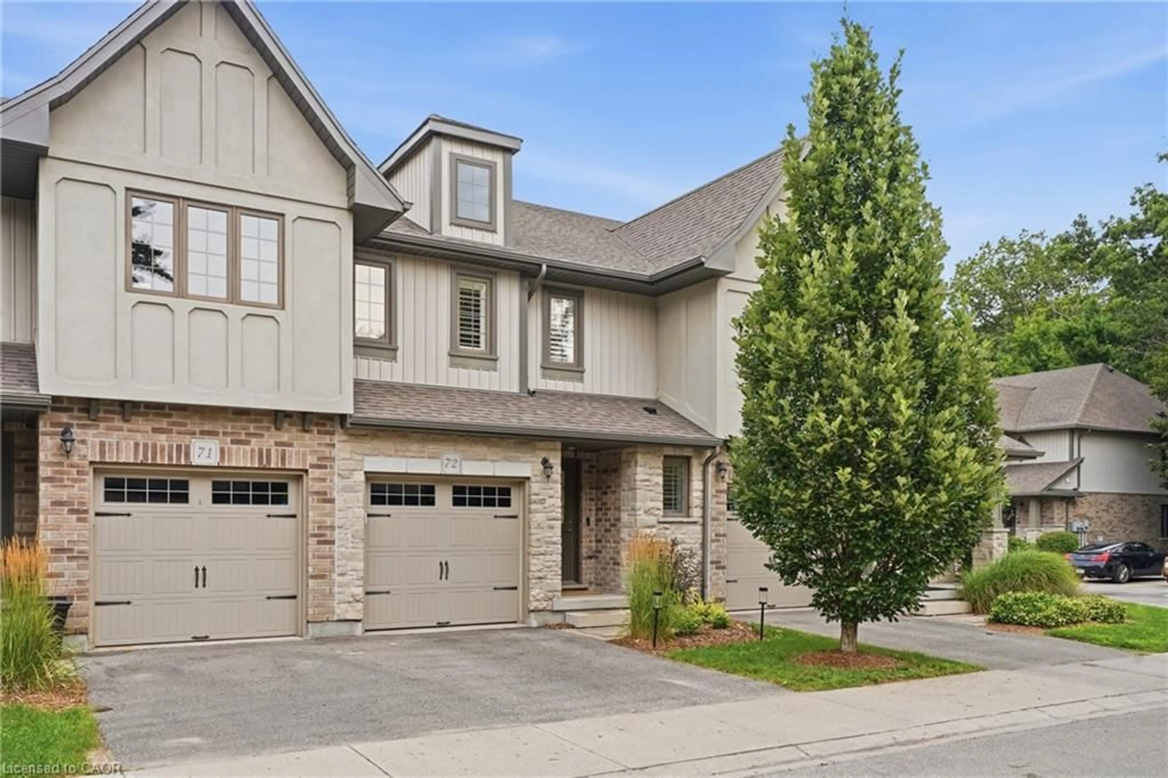 Home with brick exterior material, street for 635 Saginaw Pky #72, Cambridge Ontario N1T 0C1