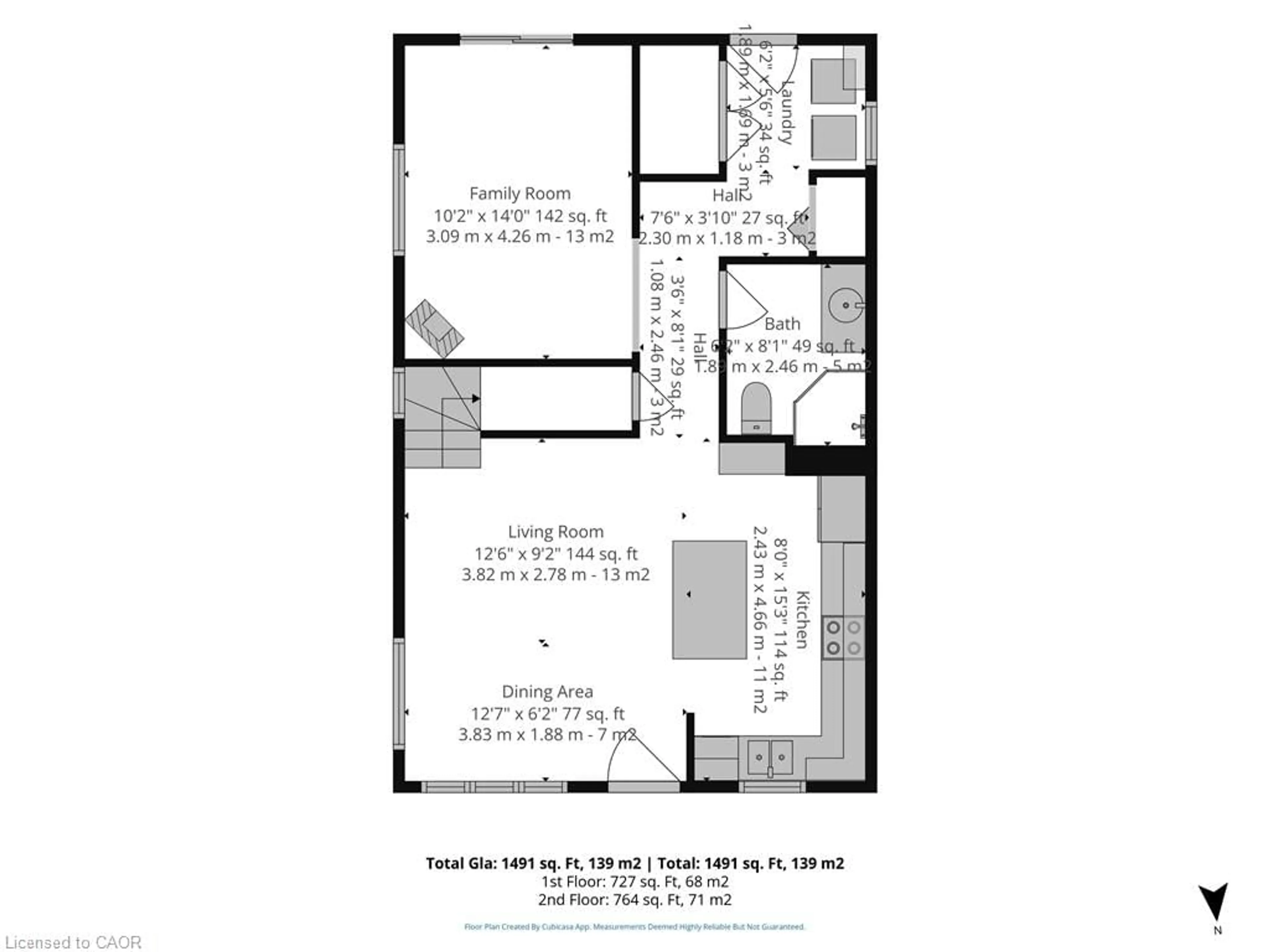 Floor plan for 6 Reserve St, Turkey Point Ontario N0E 1T0