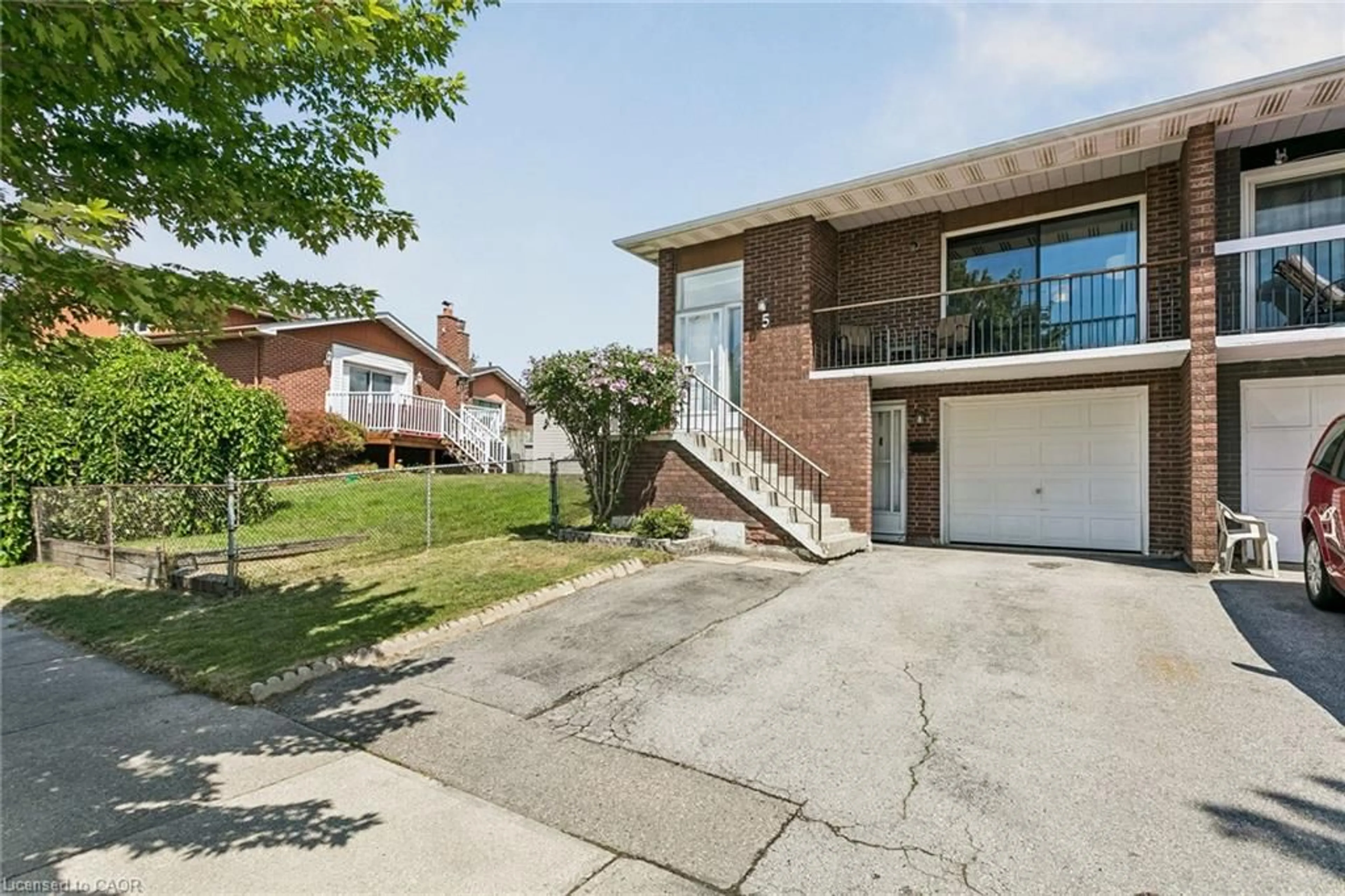 Home with brick exterior material, street for 5 Hockley Path, Brampton Ontario L6V 3R2