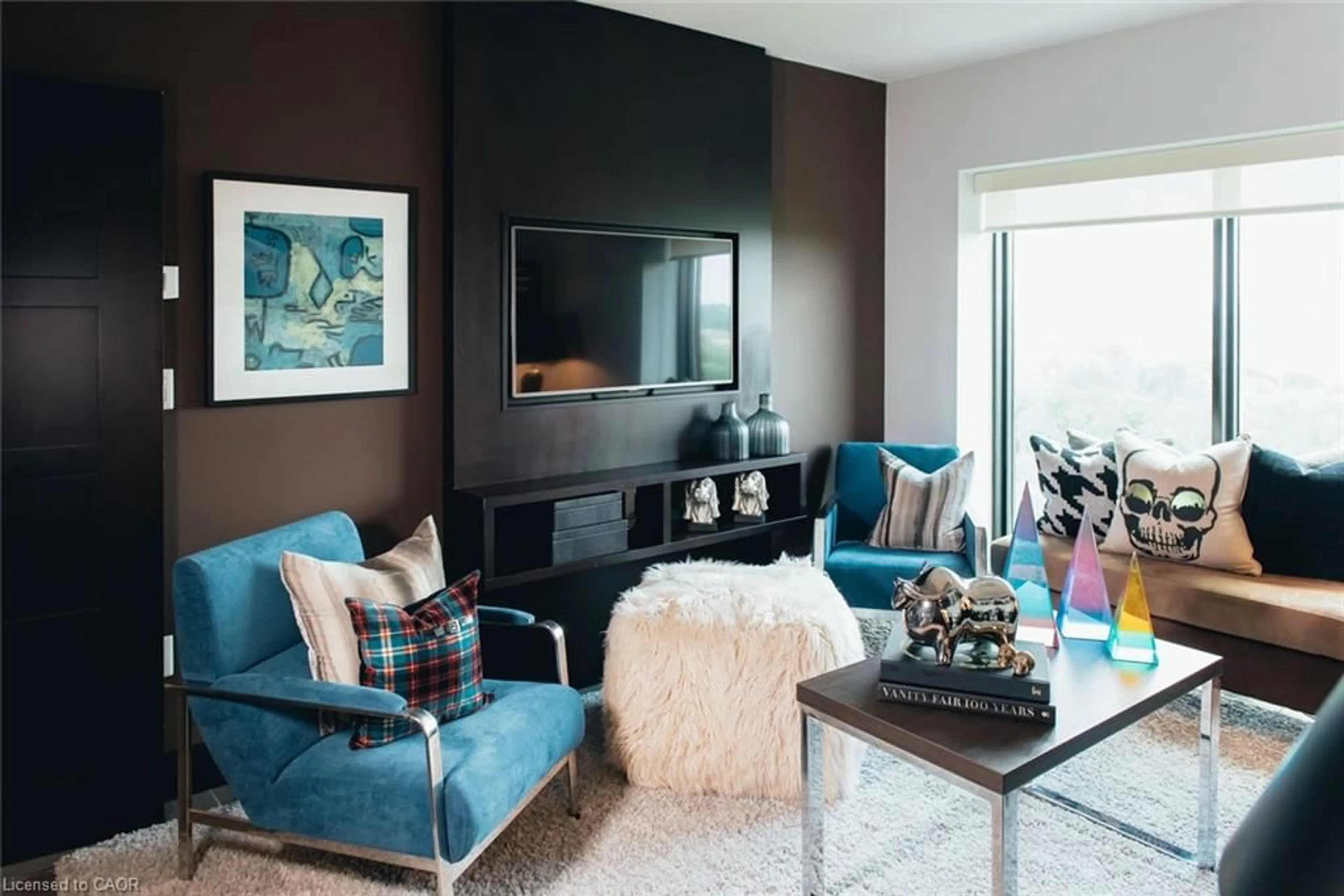 Living room with furniture, unknown for 1235 Richmond St #718, London Ontario N6A 0C1