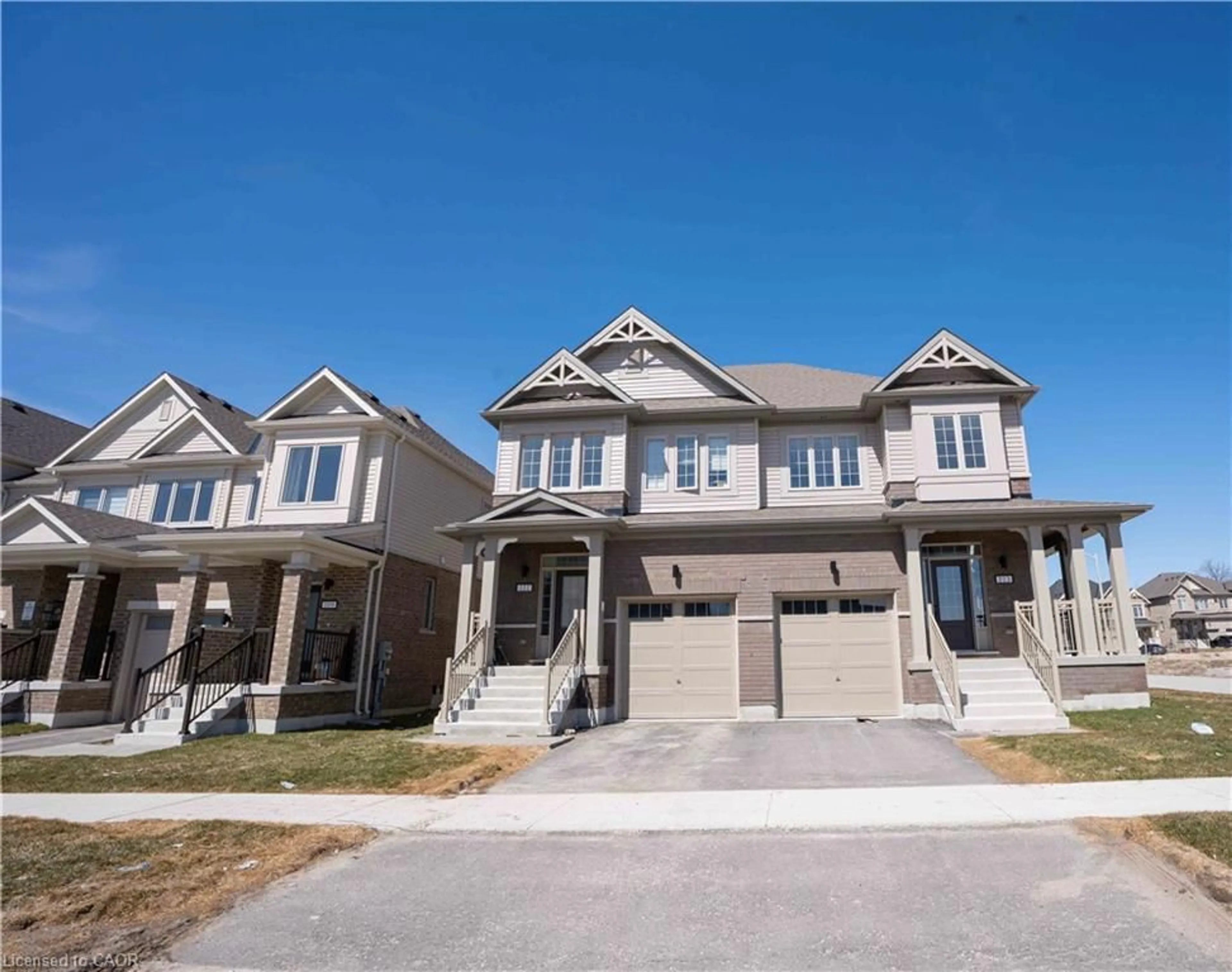 Home with brick exterior material, street for 111 Sagewood Ave, Barrie Ontario L9J 0K5
